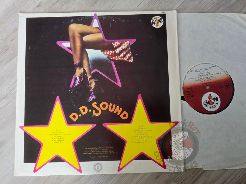 D.D. Sound – Disco Delivery Turkish Pressing Vinyl Turkey Edition