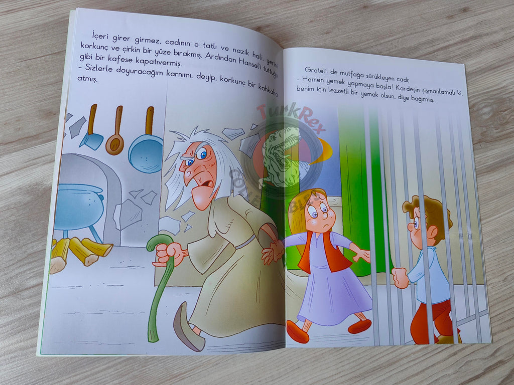 Grimm Brothers –  Hansel and Gretel 2011 Turkish Book Turkey Illustrated