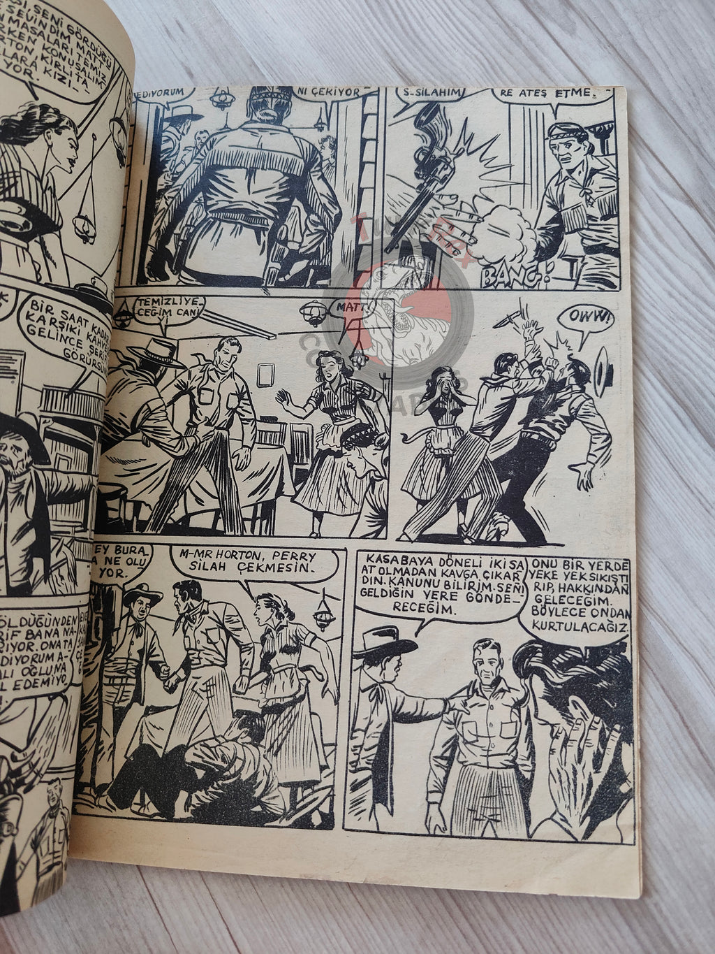 1001 Özel #149 1955 The Lone Ranger Turkish Comic Mag Turkey