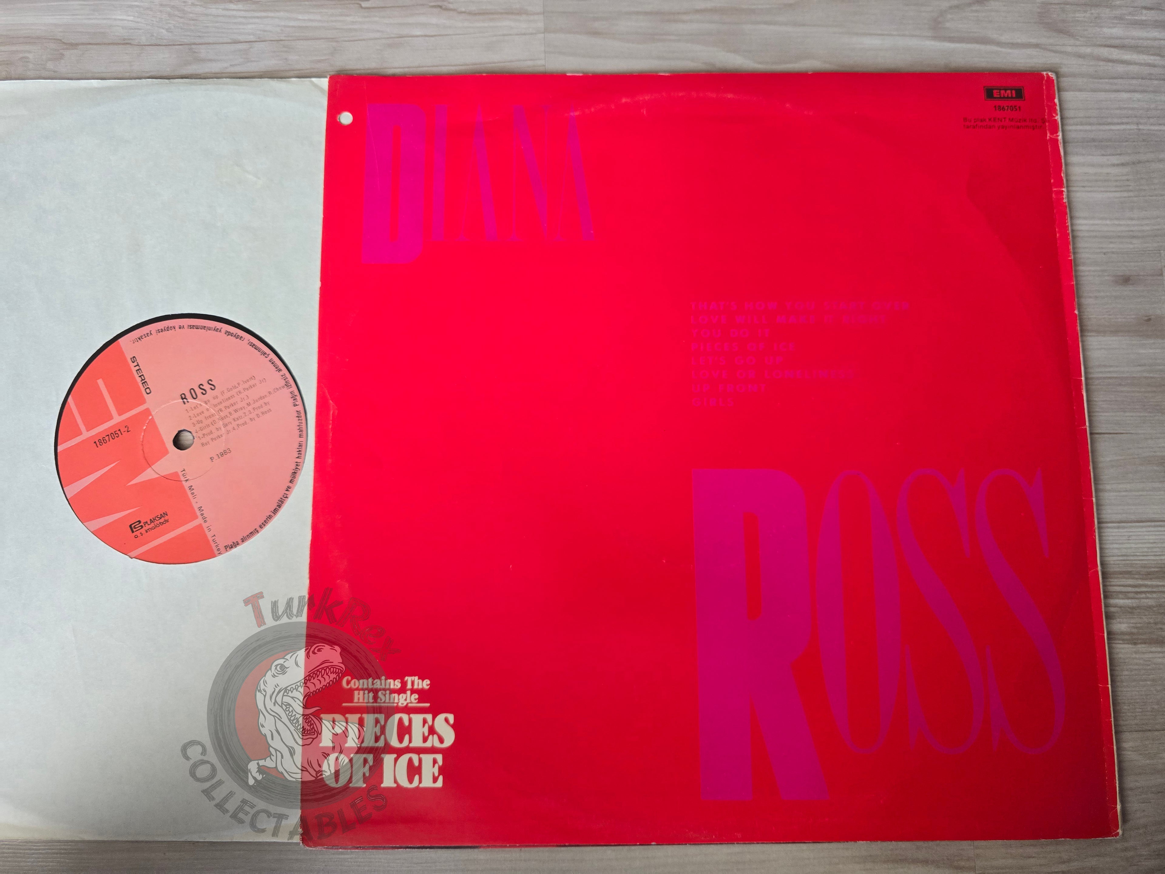 Diana Ross – Ross Turkish Pressing Vinyl Turkey Edition