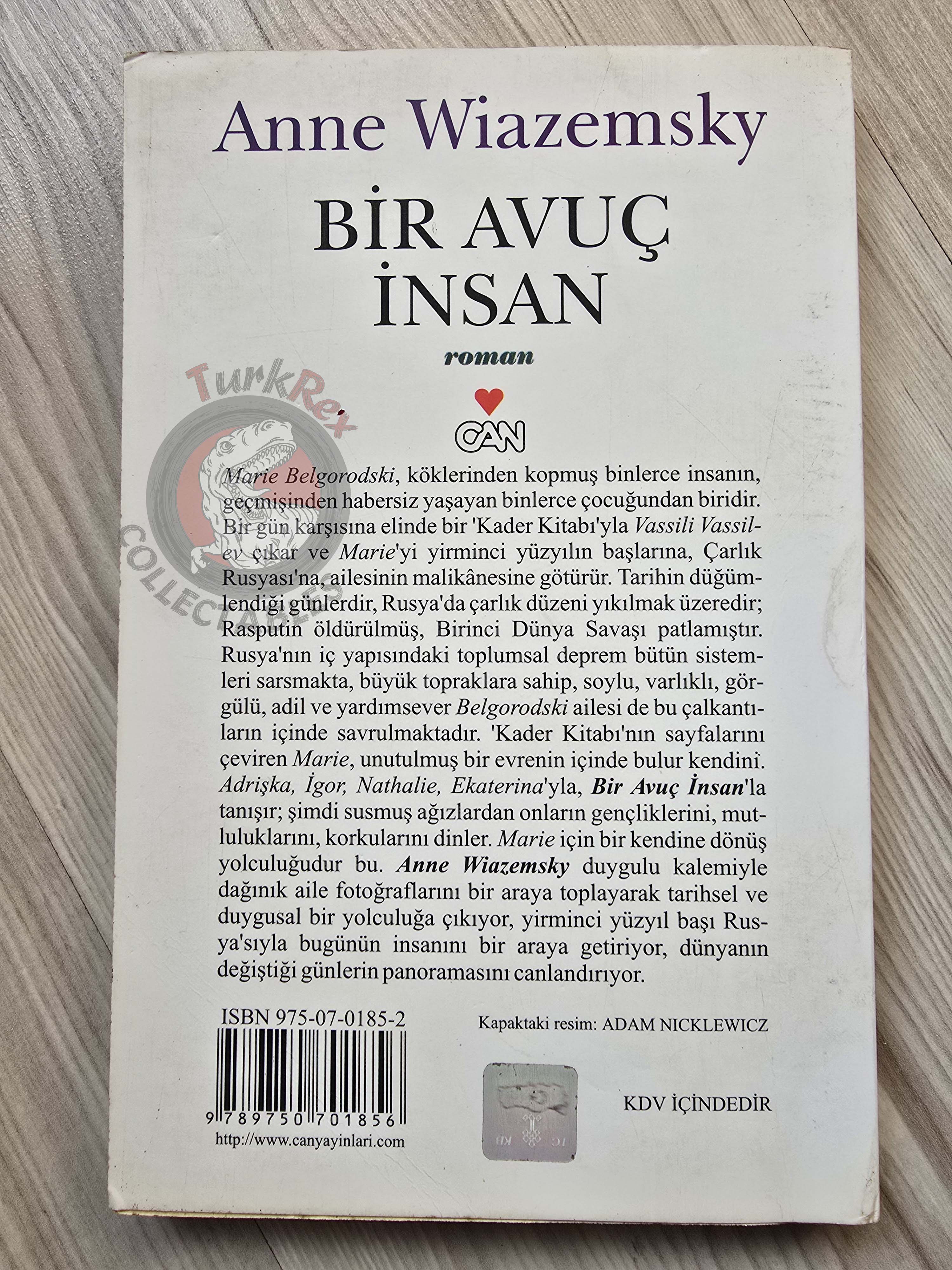 Anne Wiazemsky – Une Poignée de Gens 2002 1st Turkish Book Turkey