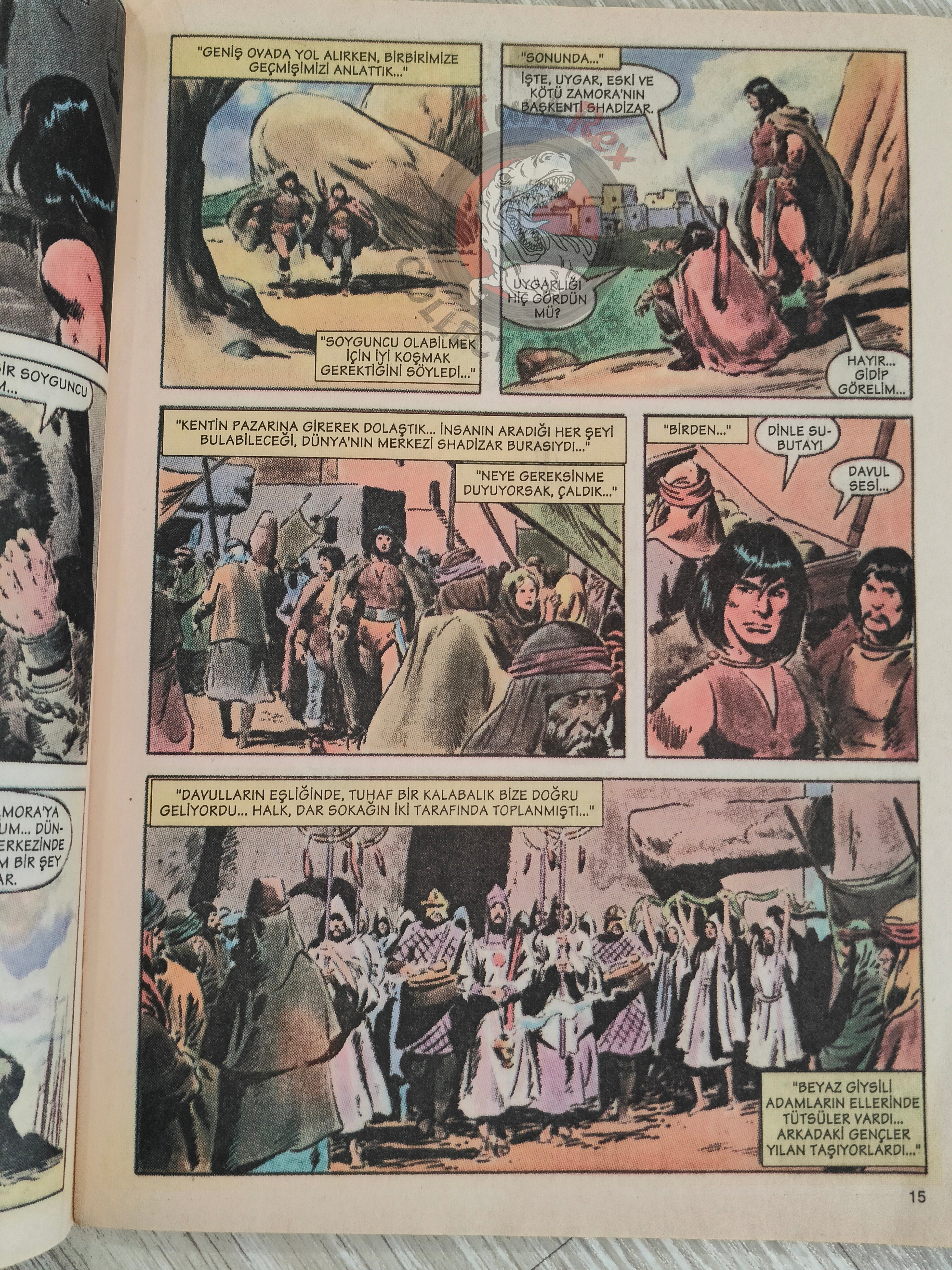 Conan #1 Marvel Super Special Magazine Issue Turkish Comic Turkey