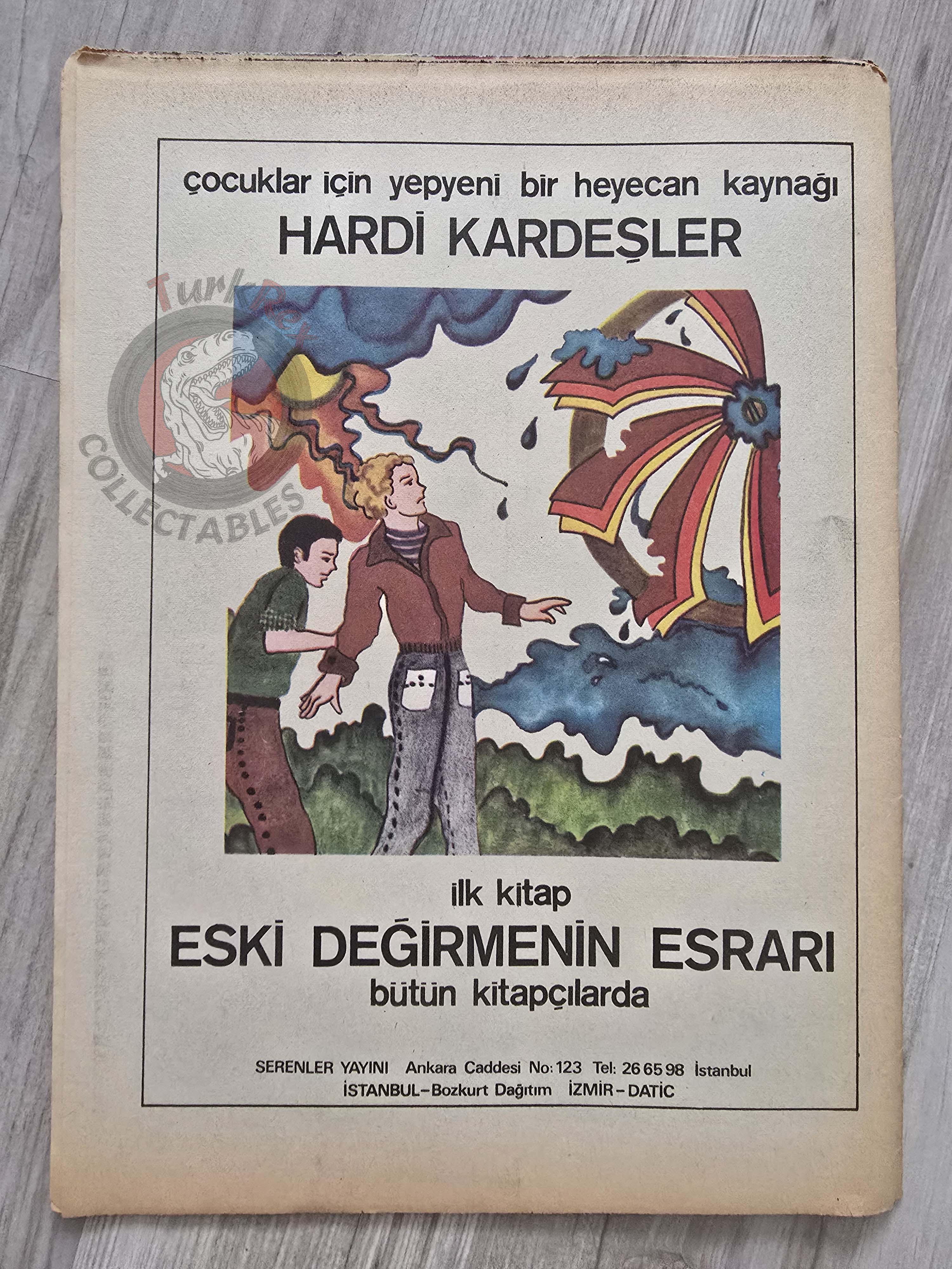 Milliyet Çocuk #67 1974 Turkish Comic Mag Turkey Lucky Luke Michel Vaillant