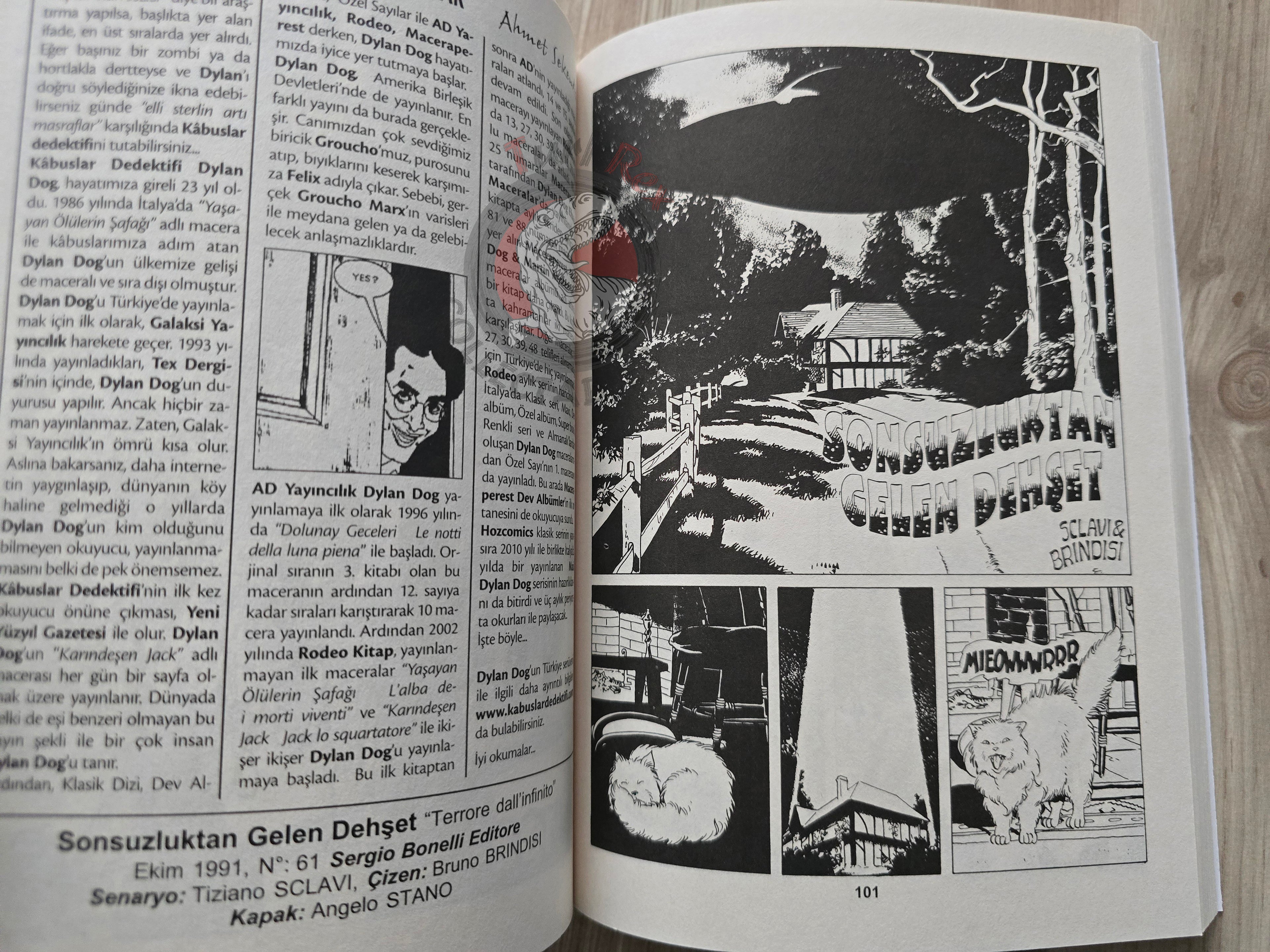 Dylan Dog #22 2009 Turkish Comic Turkey Frankenstein #60 #61
