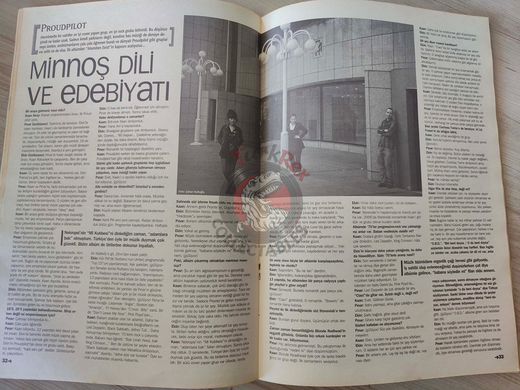 Roll 2009 Iggy Pop Turkish Mag Turkey Joe Jackson PJ Harvey The Dead Weather Proudpilot