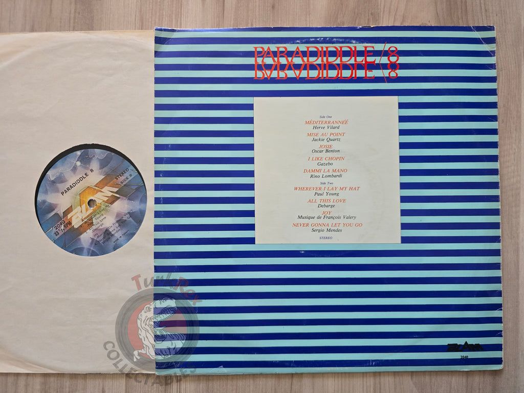 Various – Paradiddle 8 Turkish Pressing Vinyl Turkey Edition