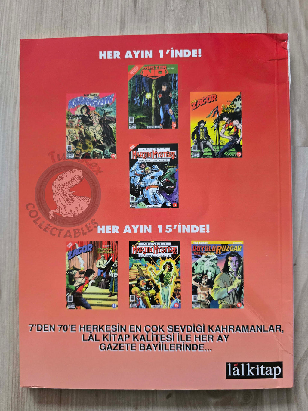 Magico Vento #9 Faccia Di Pietra 2003 Turkish Comic Turkey Bonelli