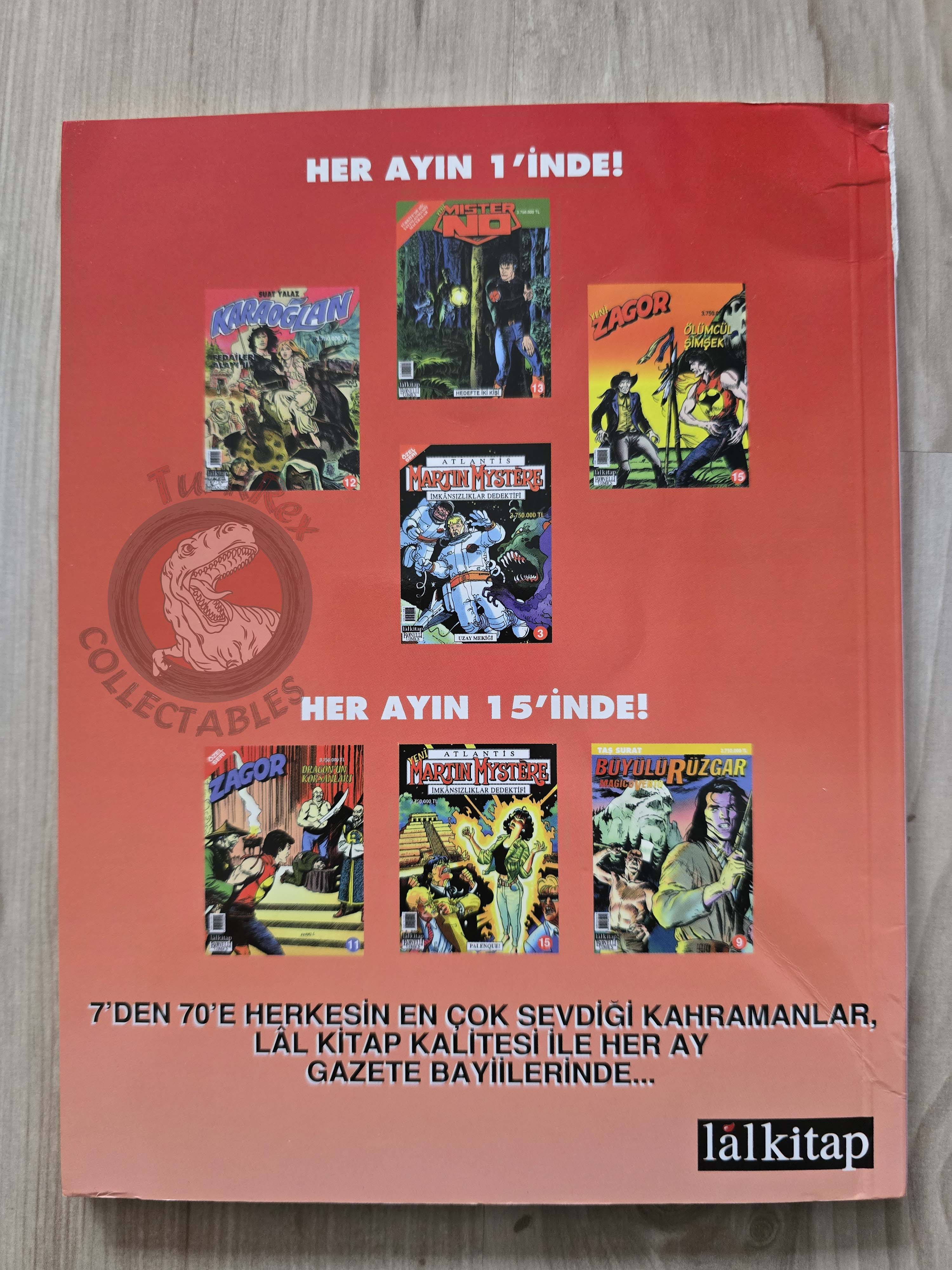 Magico Vento #9 Faccia Di Pietra 2003 Turkish Comic Turkey Bonelli