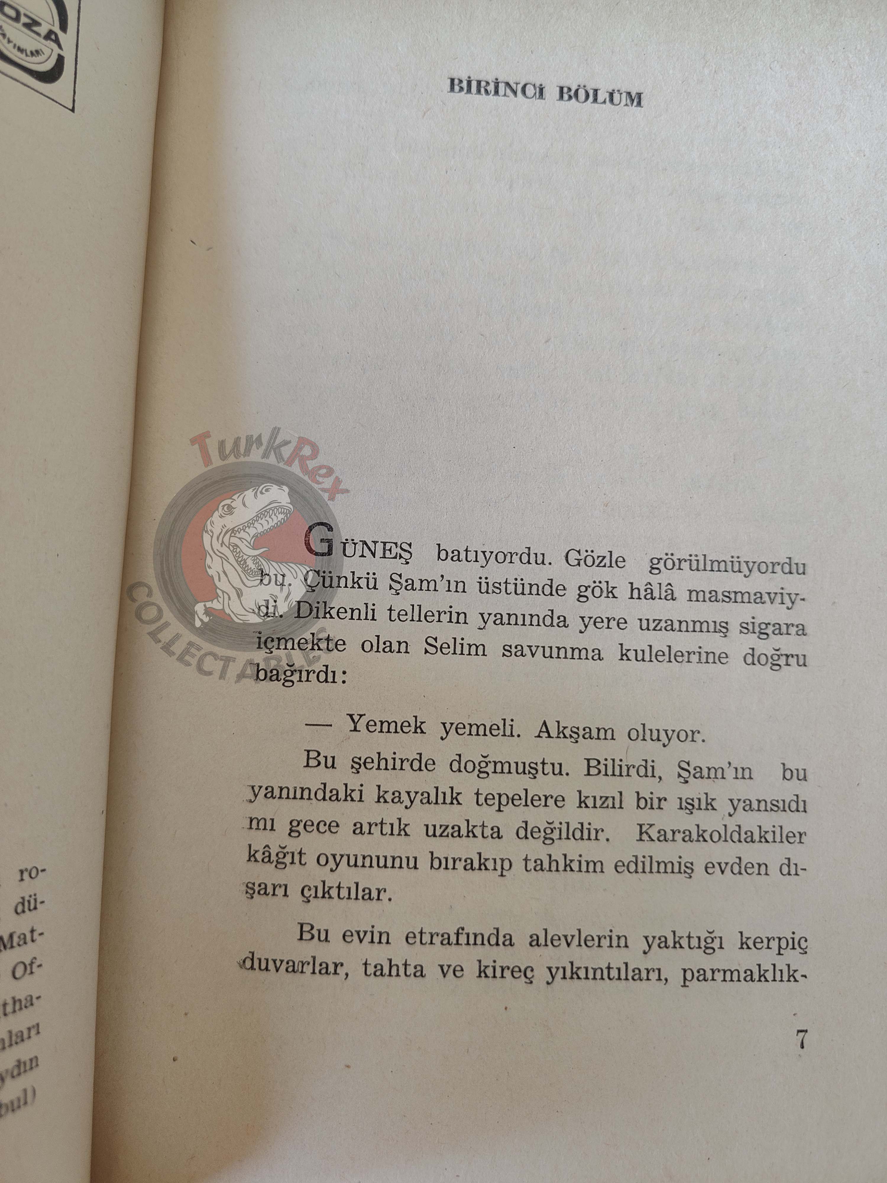 Joseph Kessel – Violette et le Désert 1973 1st Turkish Book Turkey