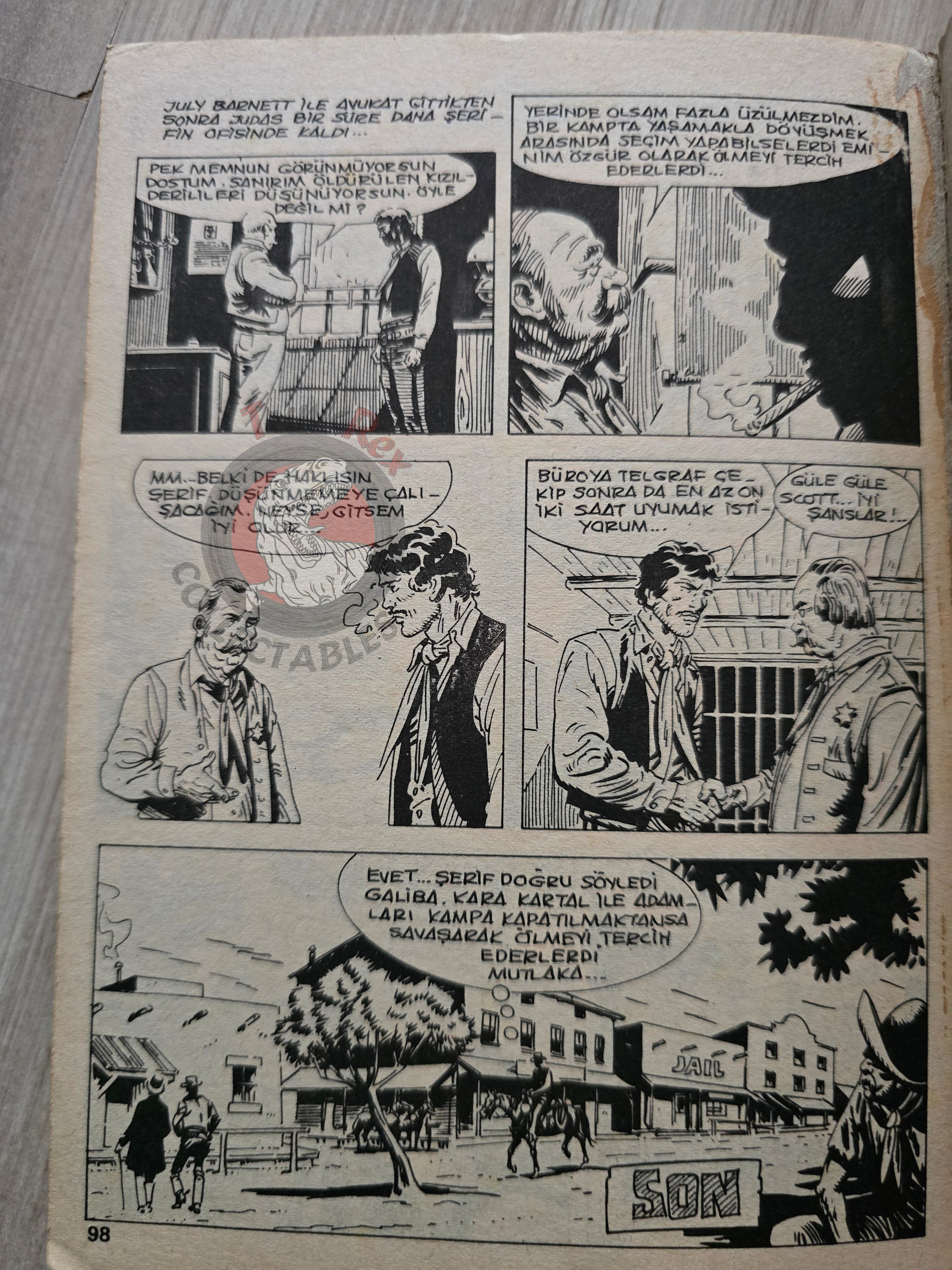 Judas #12 Turkish Edition Comic Turkey Shoshones! #13