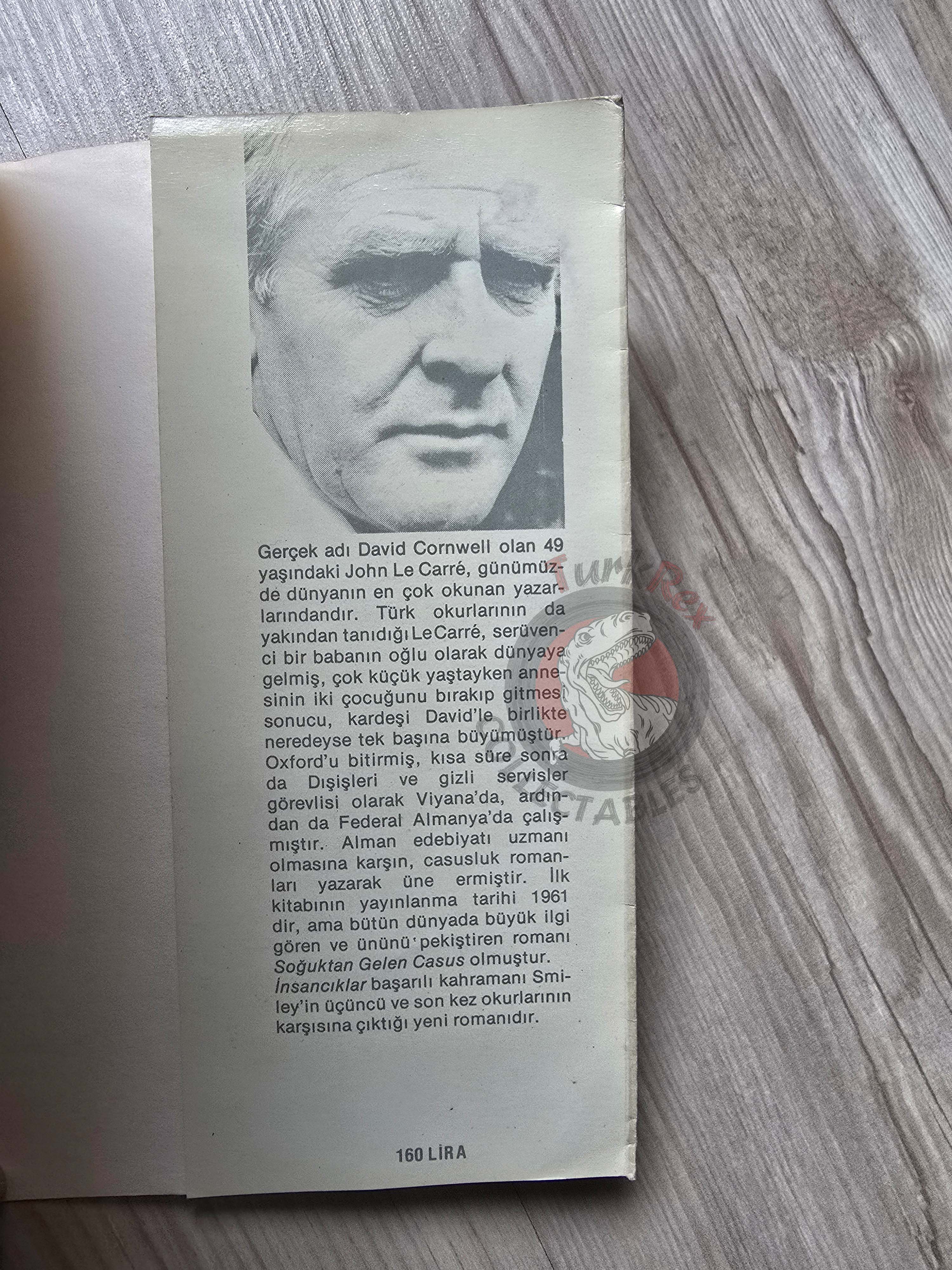 John le Carré – Smiley’s People 1980 1st Turkish Book Turkey