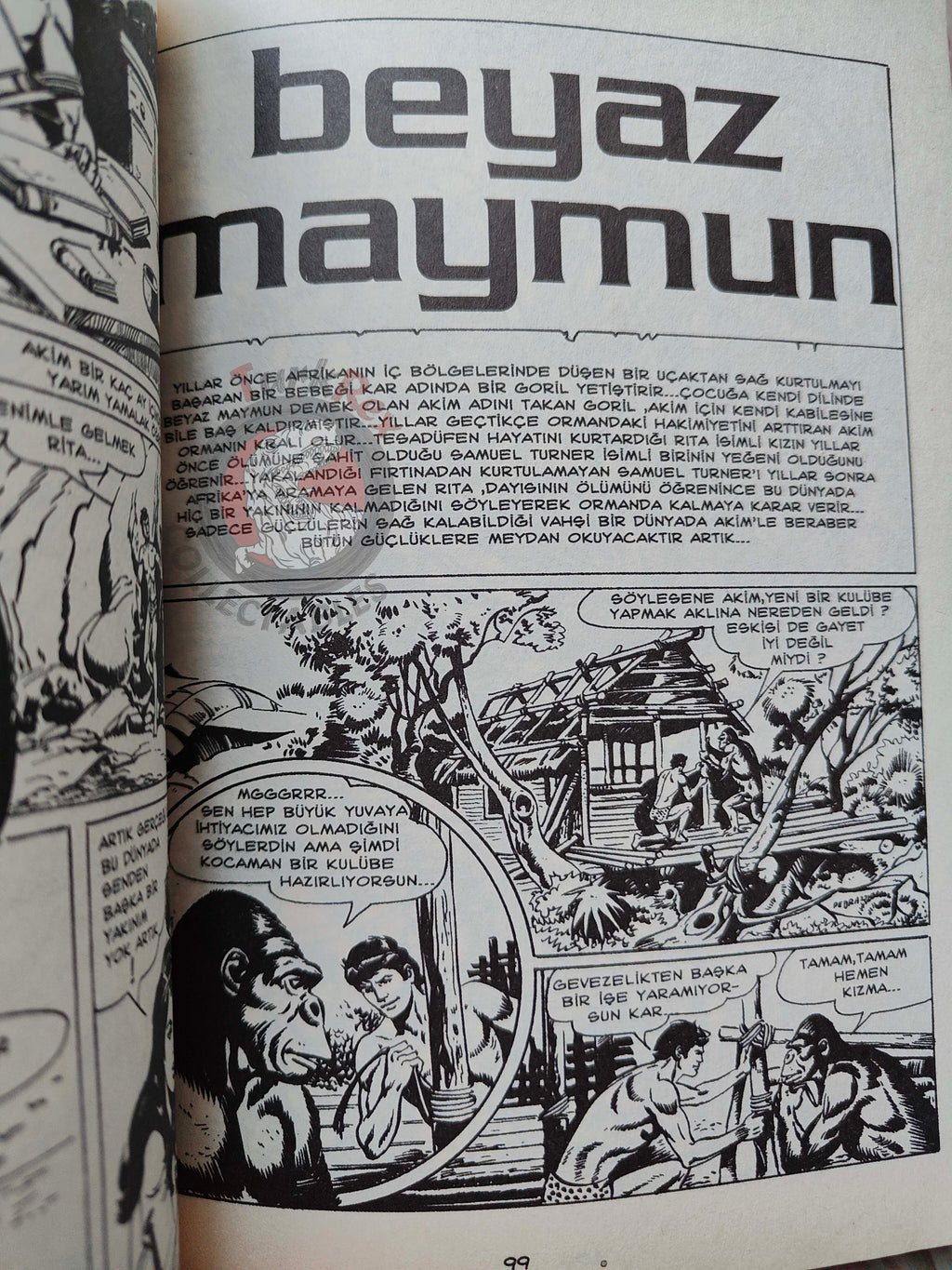 Akim #1 2005 Turkish Comic Turkey Il figlio della giungla Roberto Renzi