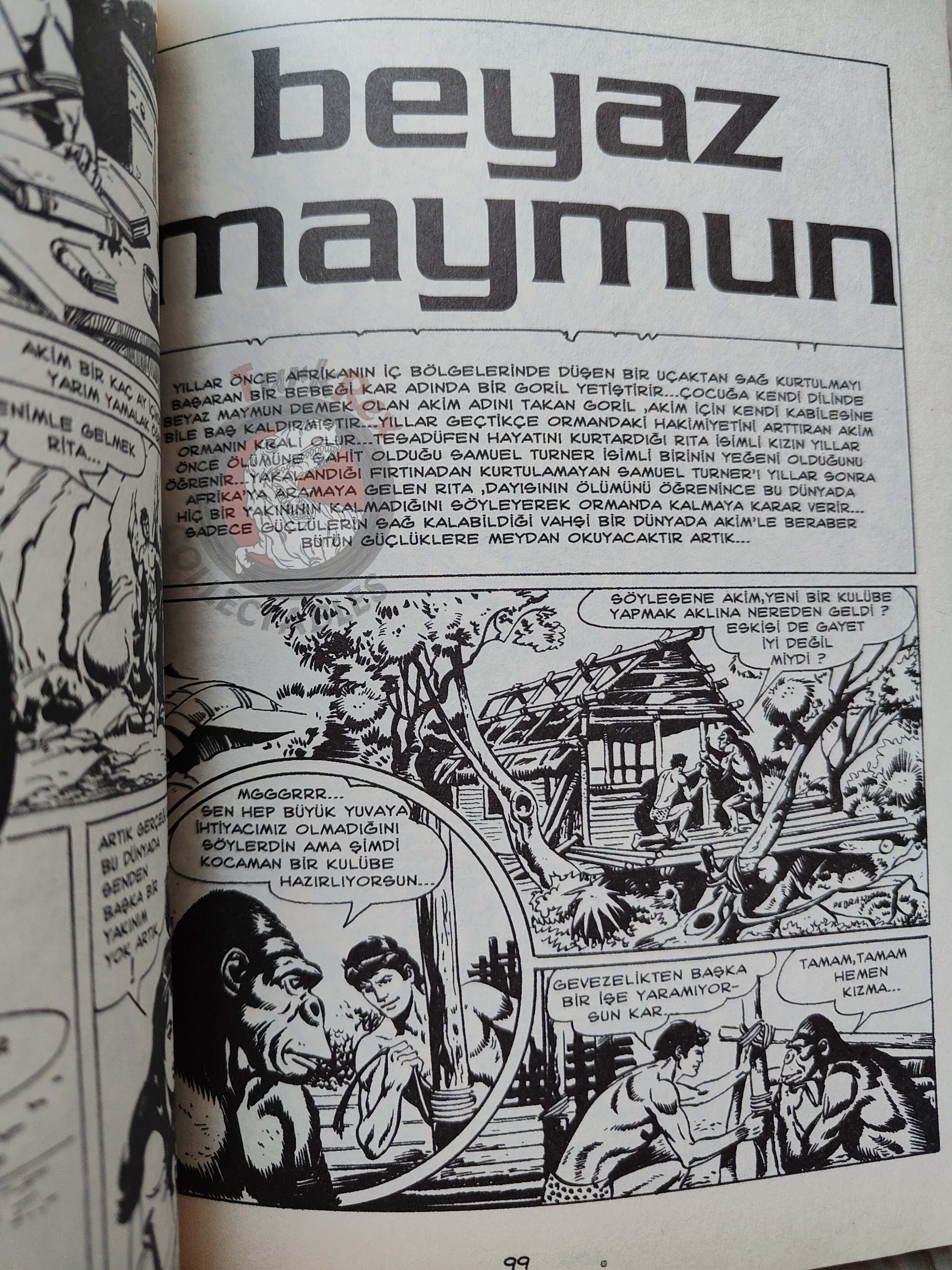 Akim #1 2005 Turkish Comic Turkey Il figlio della giungla Roberto Renzi