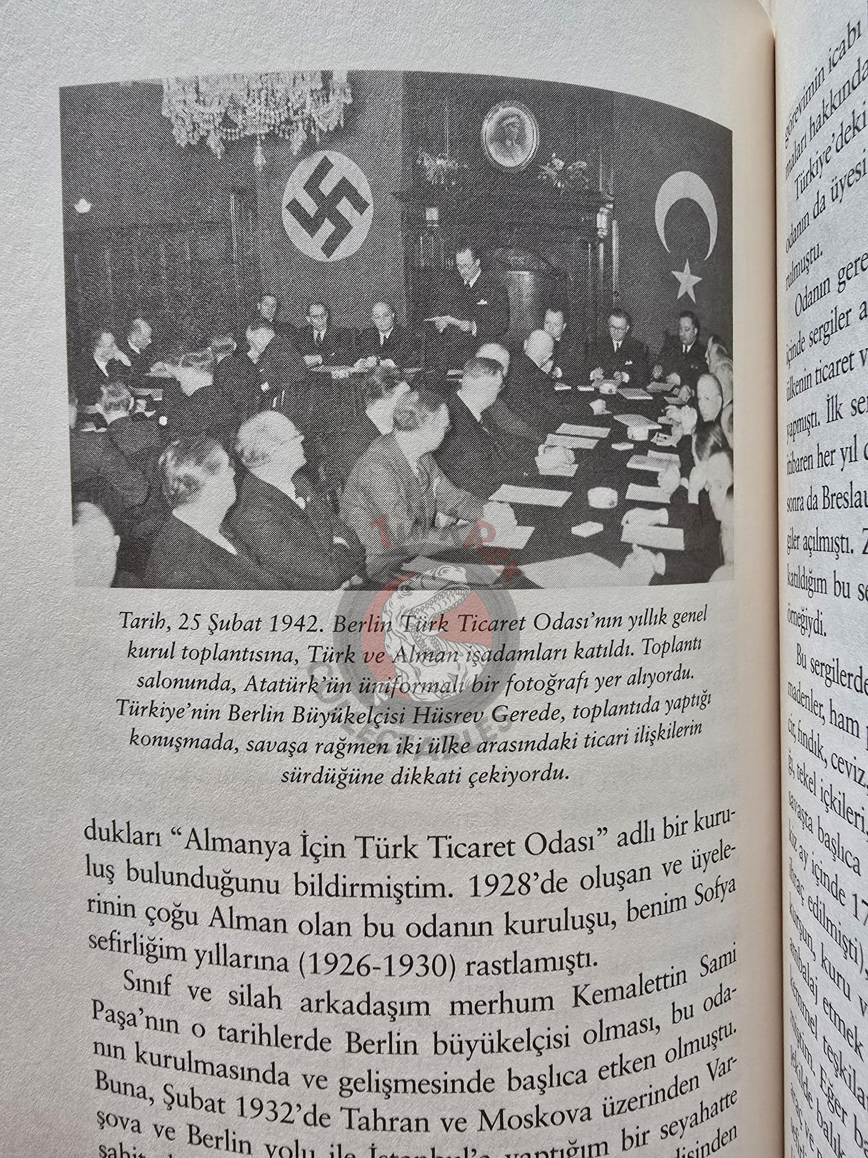 Hüsrev Gerede – Memoirs of the Embassy in Berlin During Hitler's Germany 2020 Turkish Book Turkey