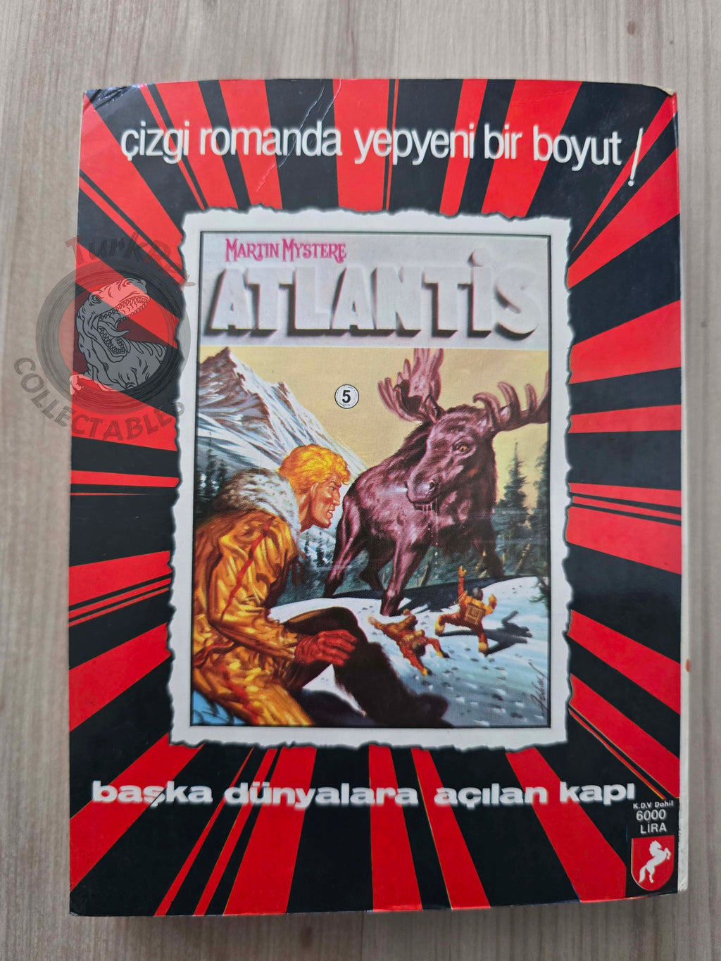 Martin Mystère #4 Orrore nello Spazio 80s Turkish Comic Turkey #19 #21