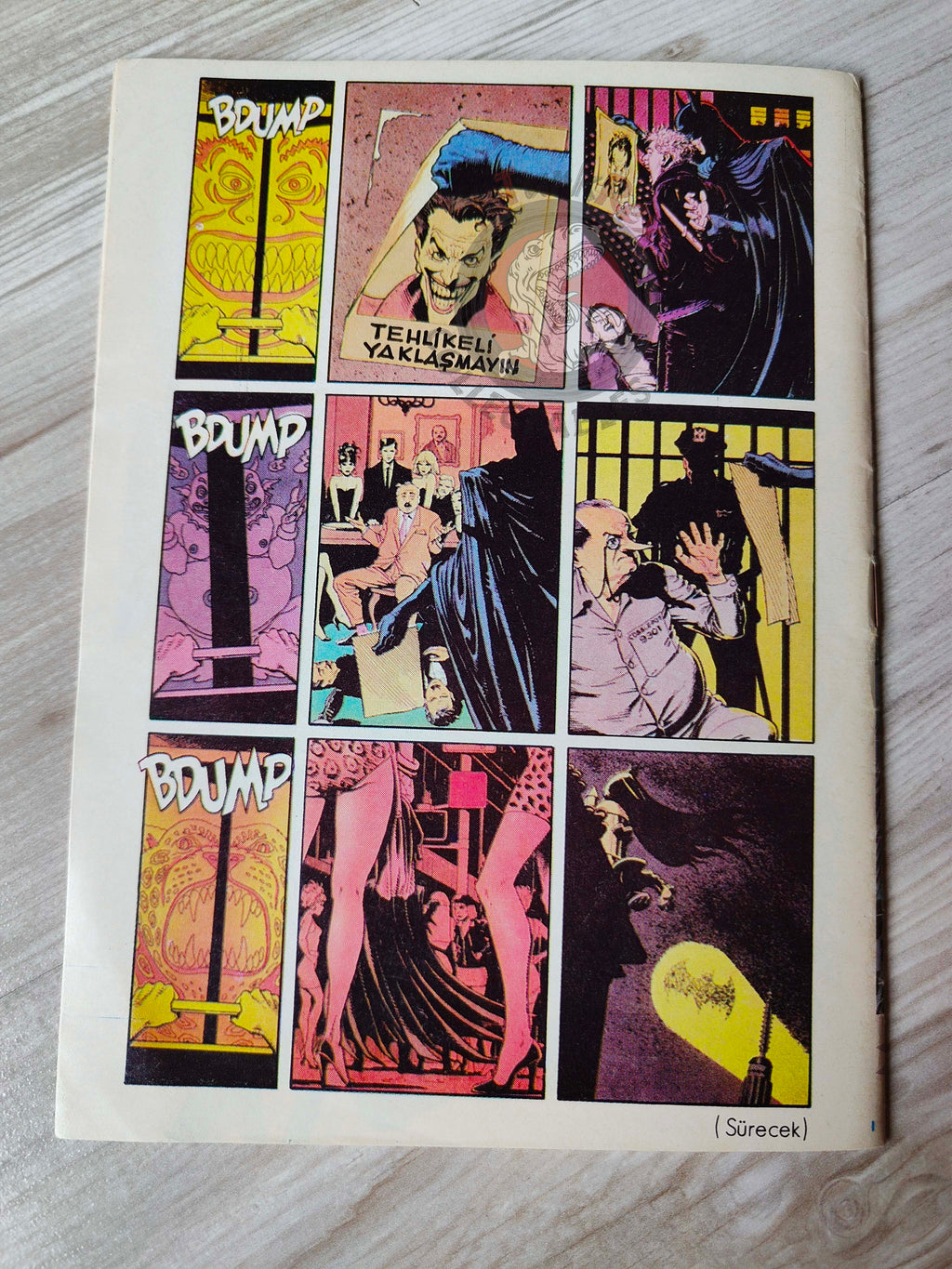 Batman: Digital Justice 1990s Turkish Comic Turkey