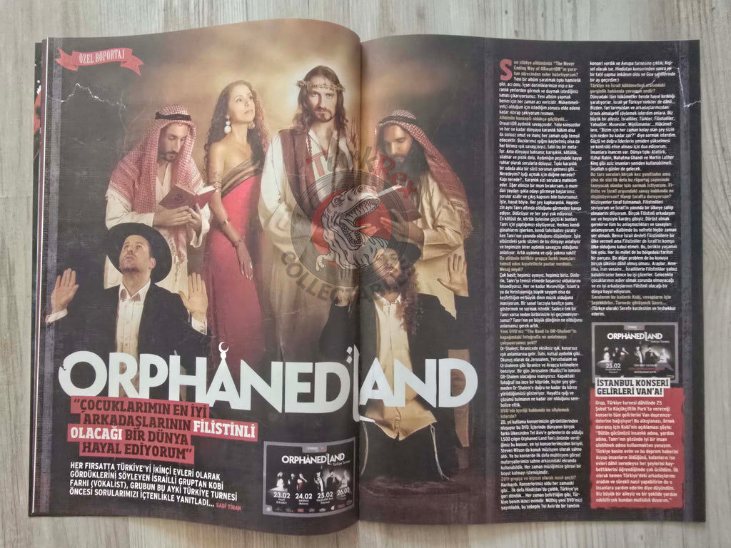 Headbang 2012 Opeth Turkish Mag Turkey Van Halen Lamb of God Lacuna Coil