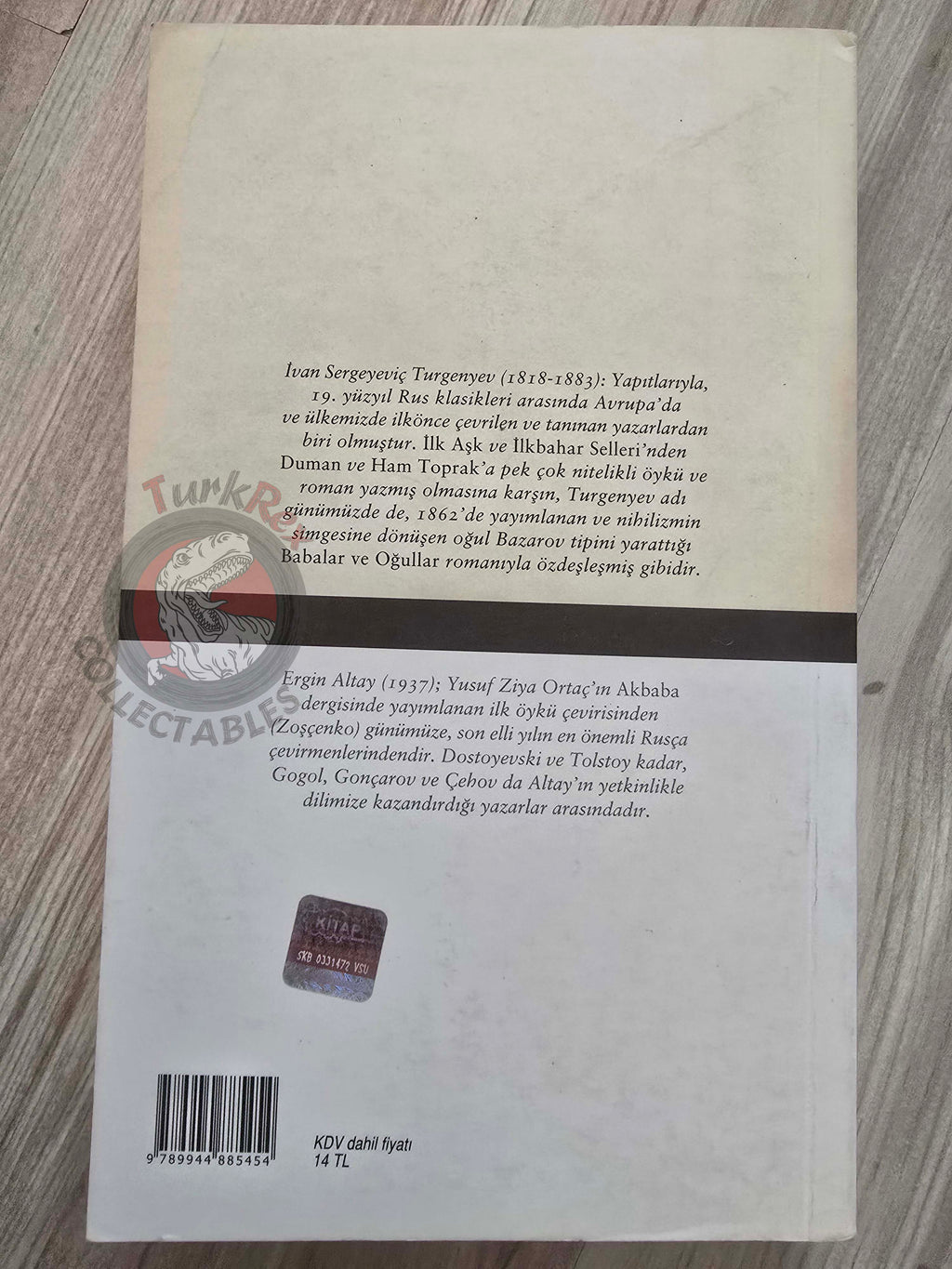 Ivan Turgenev – Fathers and Sons 2009 Turkish Book Turkey