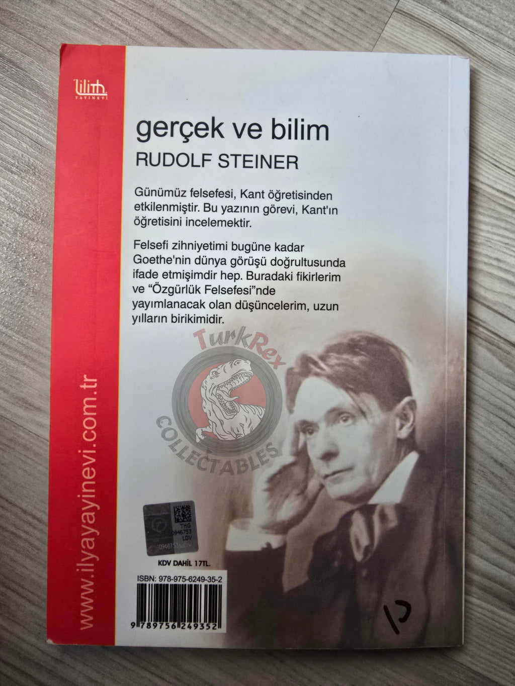 Rudolf Steiner – Wahrheit und Wissenschaft 2018 Turkish Book Turkey