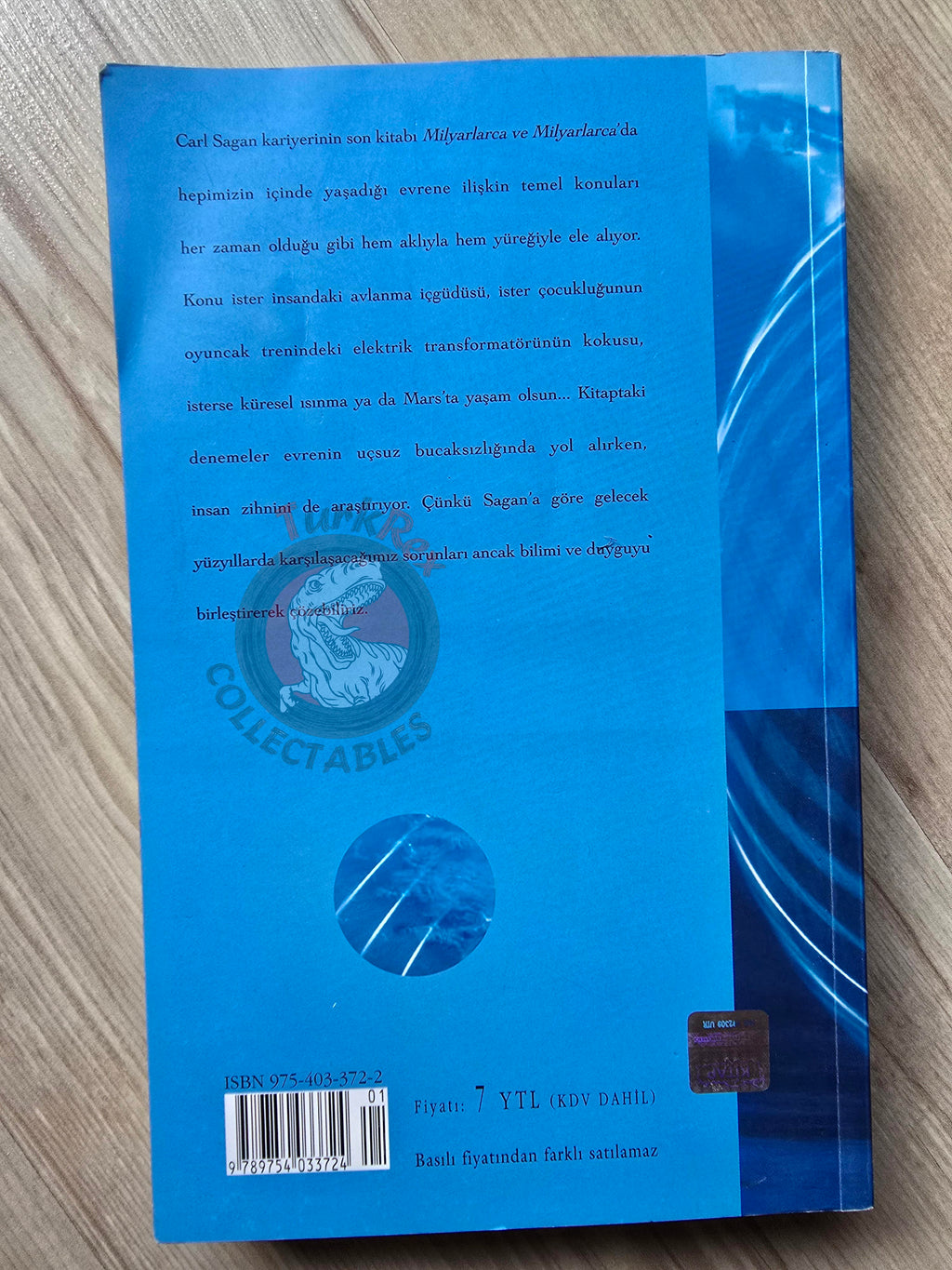 Carl Sagan – Billions And Billions 2006 Thoughts On Life And Death 1st Turkish Book Turkey
