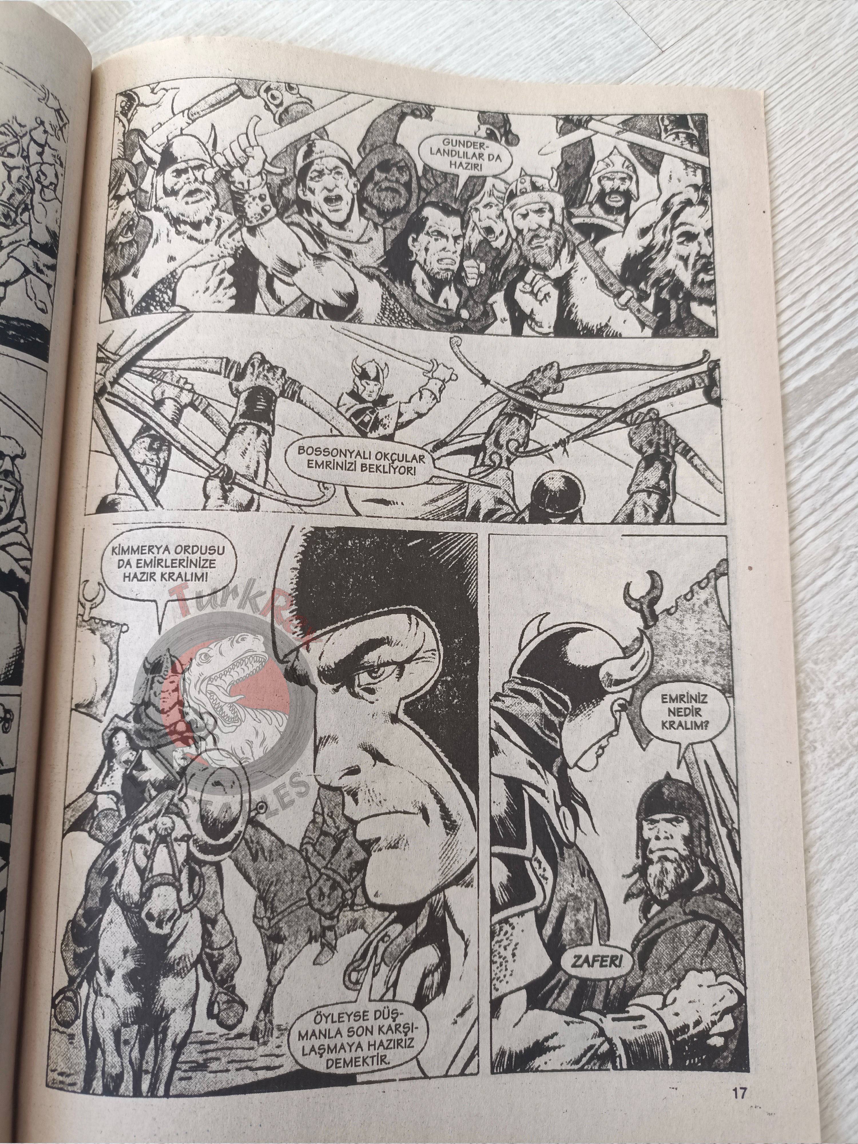 Conan The King #2 2001 Turkish Comic Turkey #34