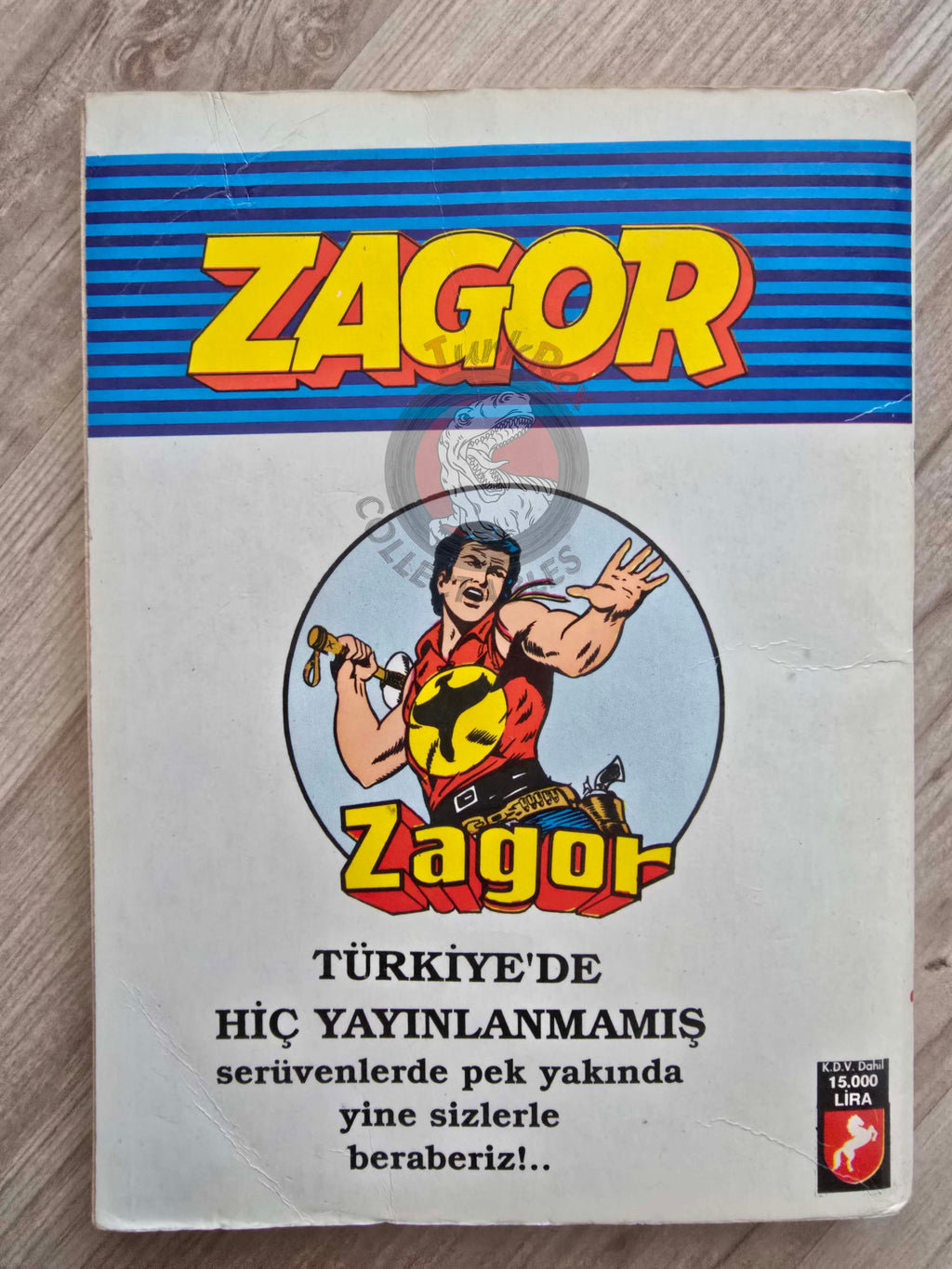 Martin Mystère #24 Quarta Dimension 80s Turkish Comic Turkey #65 #1