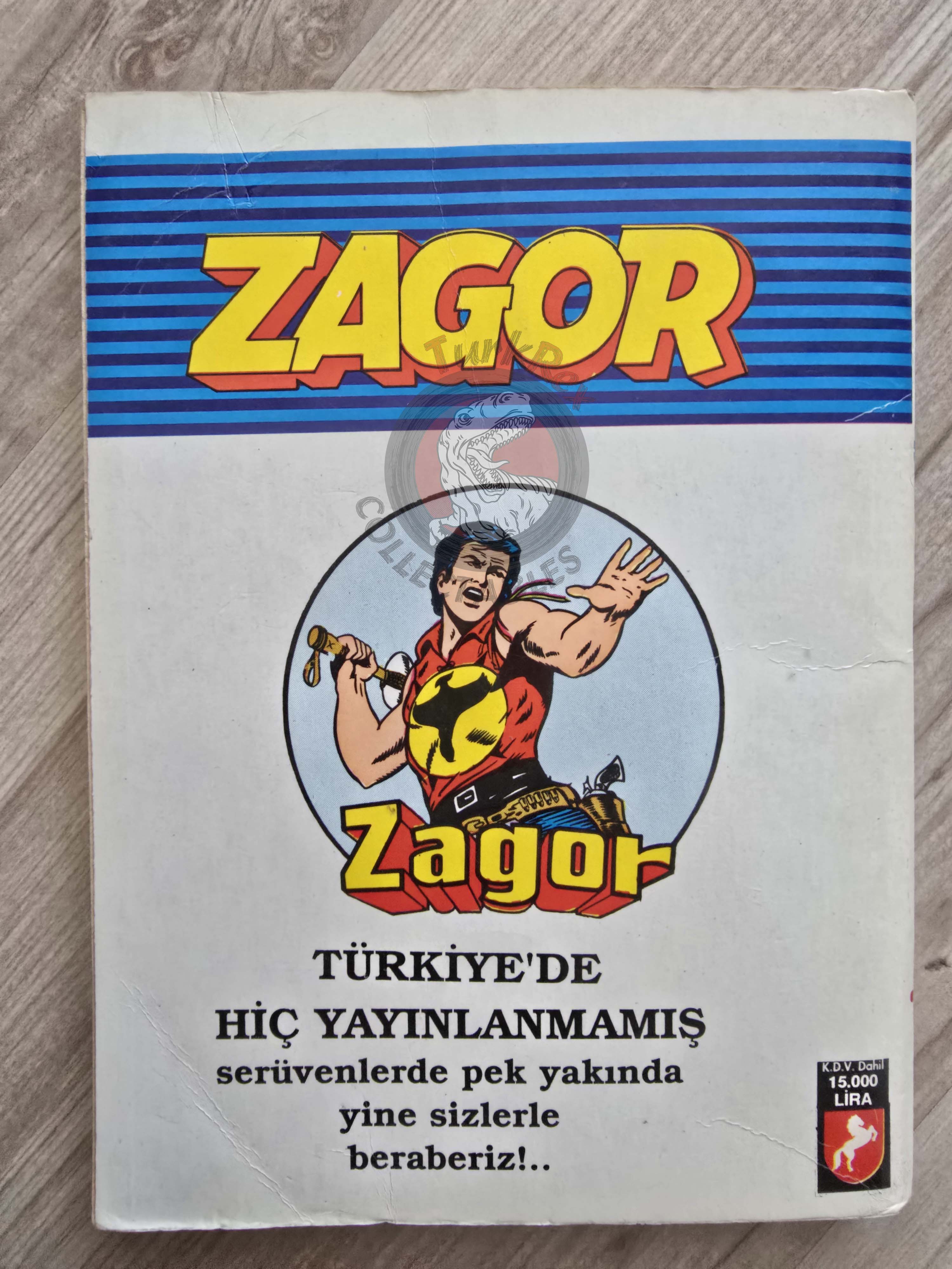 Martin Mystère #24 Quarta Dimension 80s Turkish Comic Turkey #65 #1