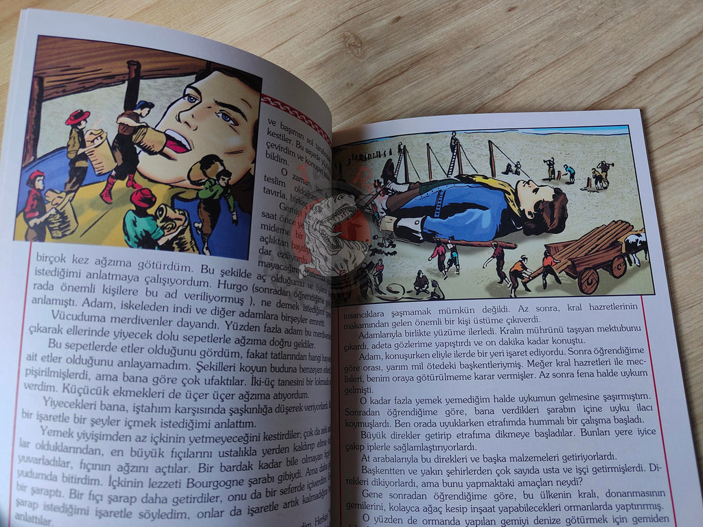 Jonathan Swift – Gulliver's Travels 2011 Turkish Book Turkey Illustrated 1