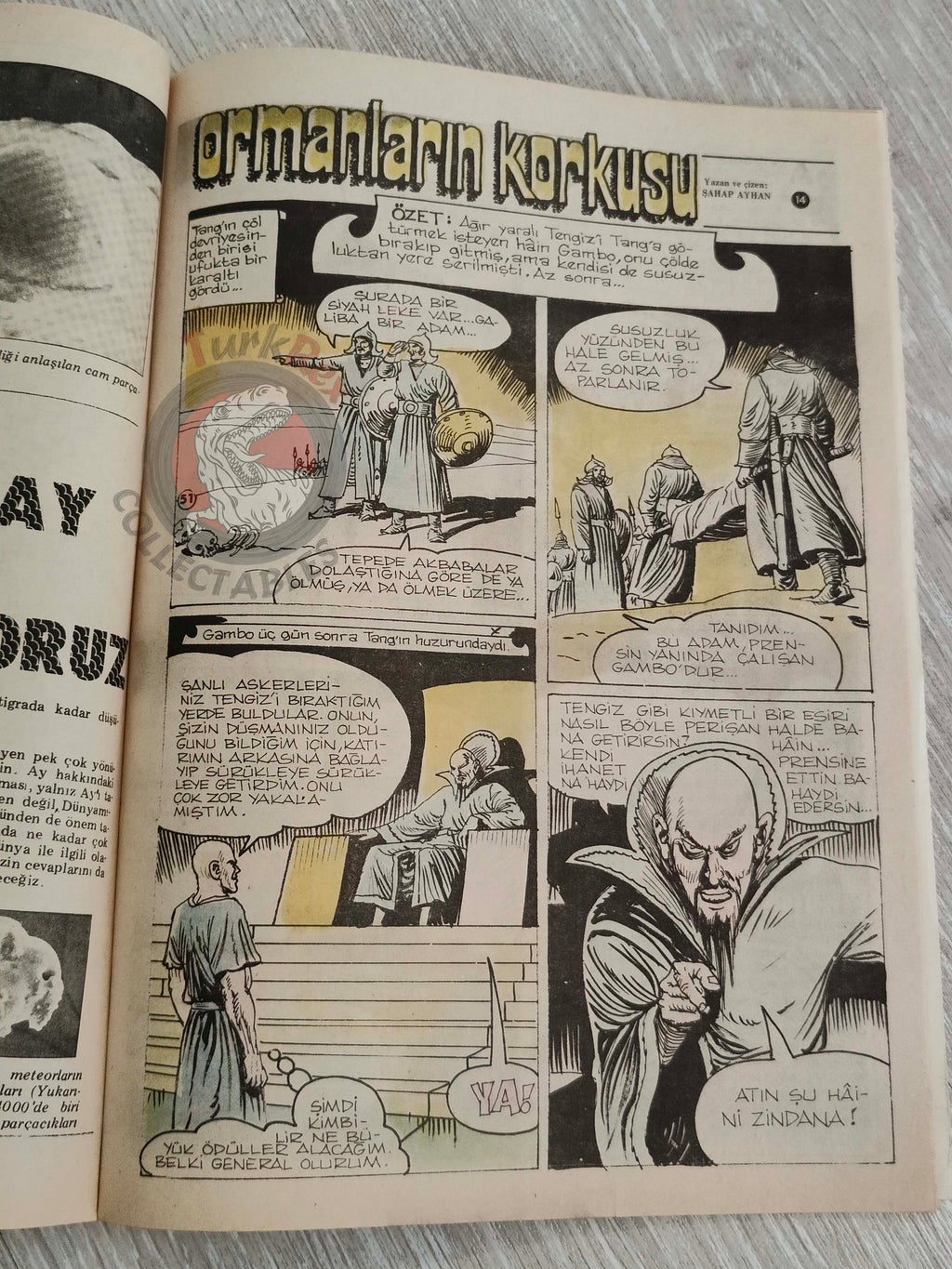 Tercüman Çocuk #48 1981 Turkish Comic Turkey Superman The Flintstones Luc Orient Thorgal
