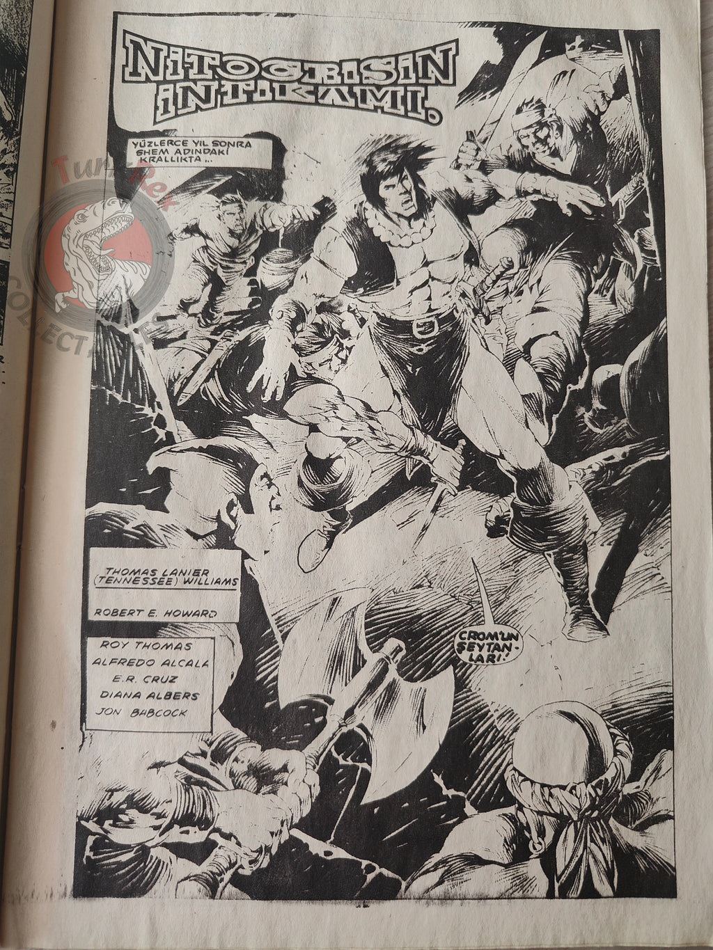 Conan & Tarzan #198 1994 Turkish Comic Turkey