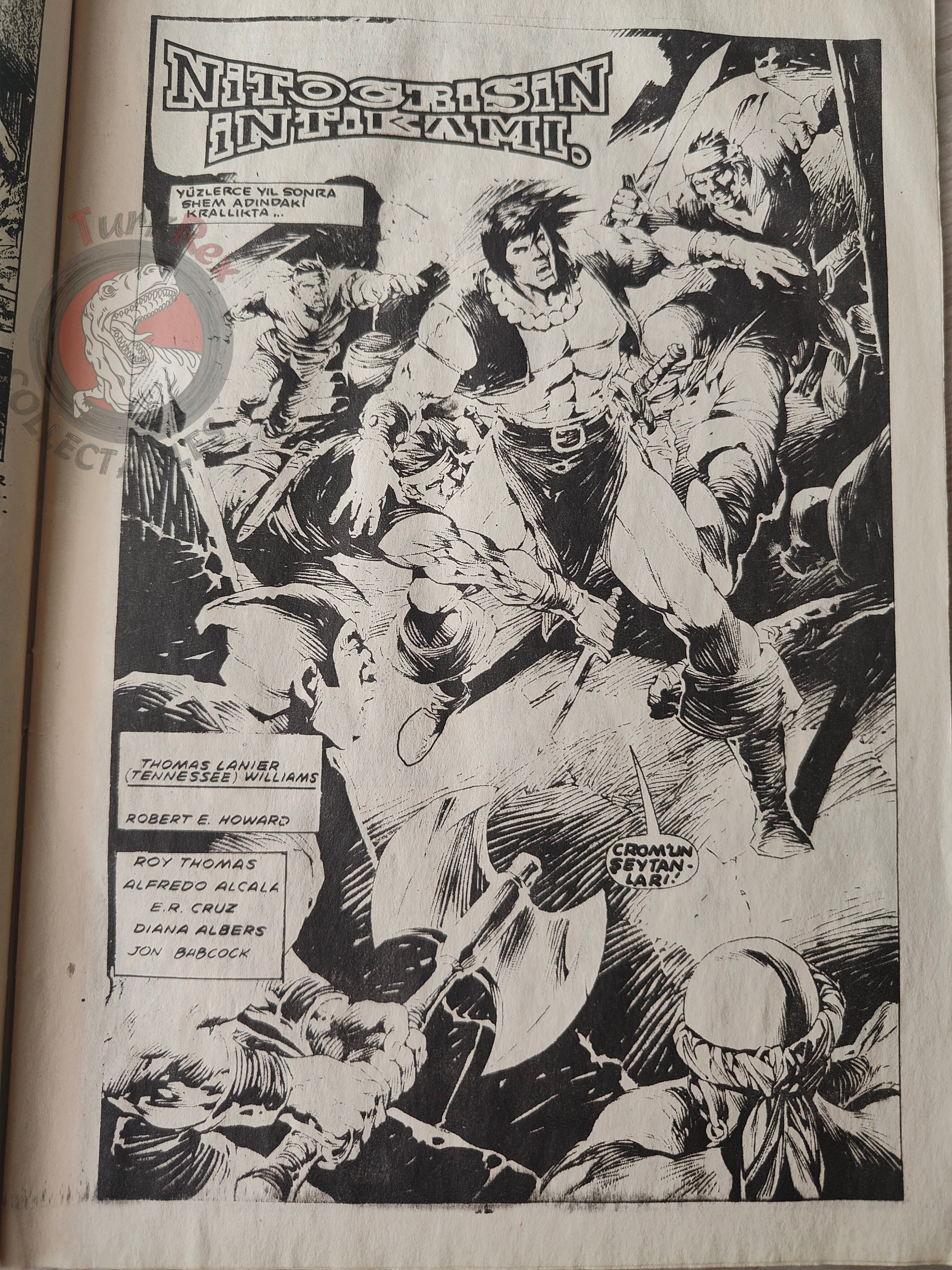 Conan & Tarzan #198 1994 Turkish Comic Turkey