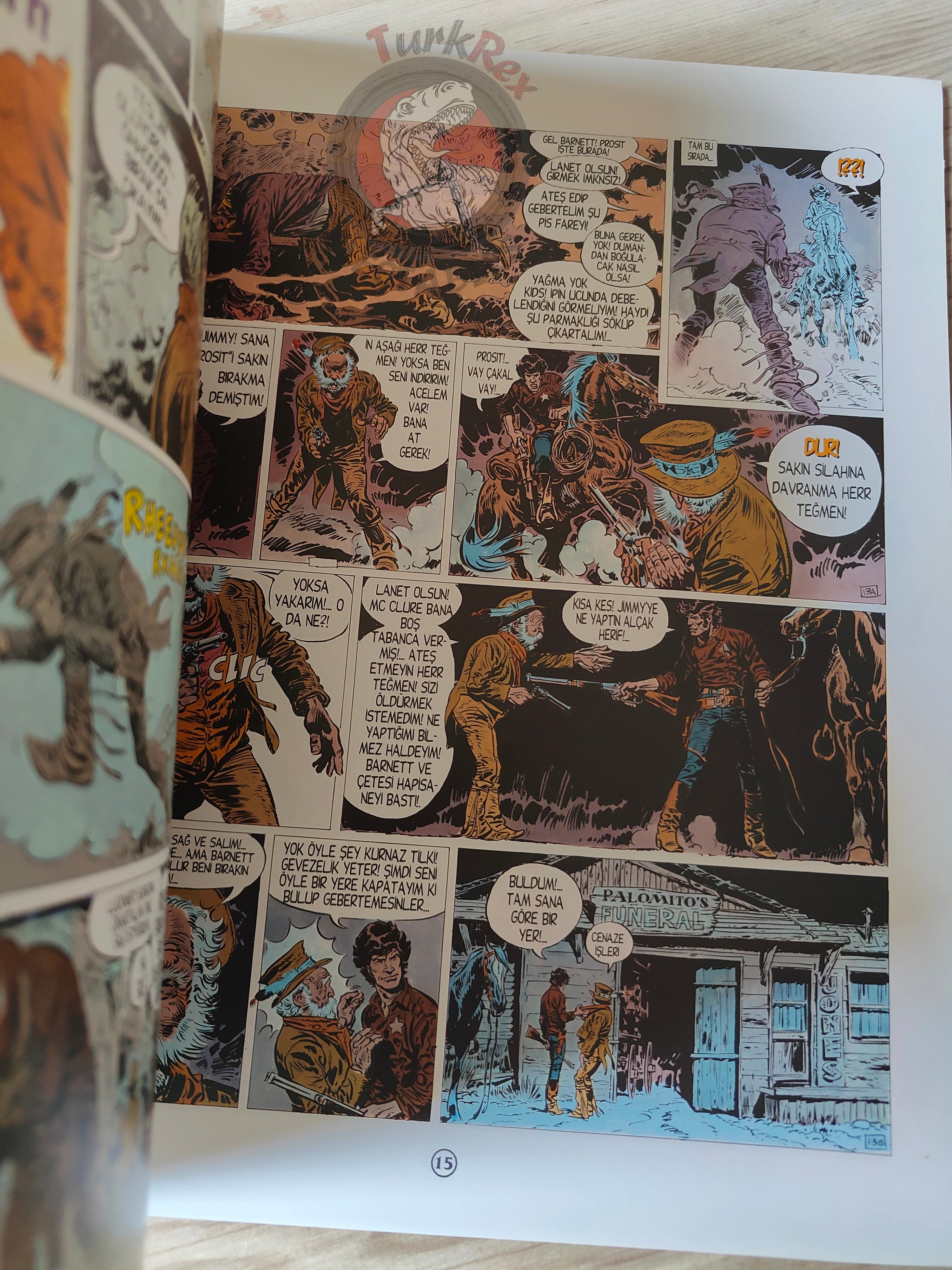 Blueberry #11 – The Lost Dutchman's Mine 2005 1st Edition Turkish Comic Turkey