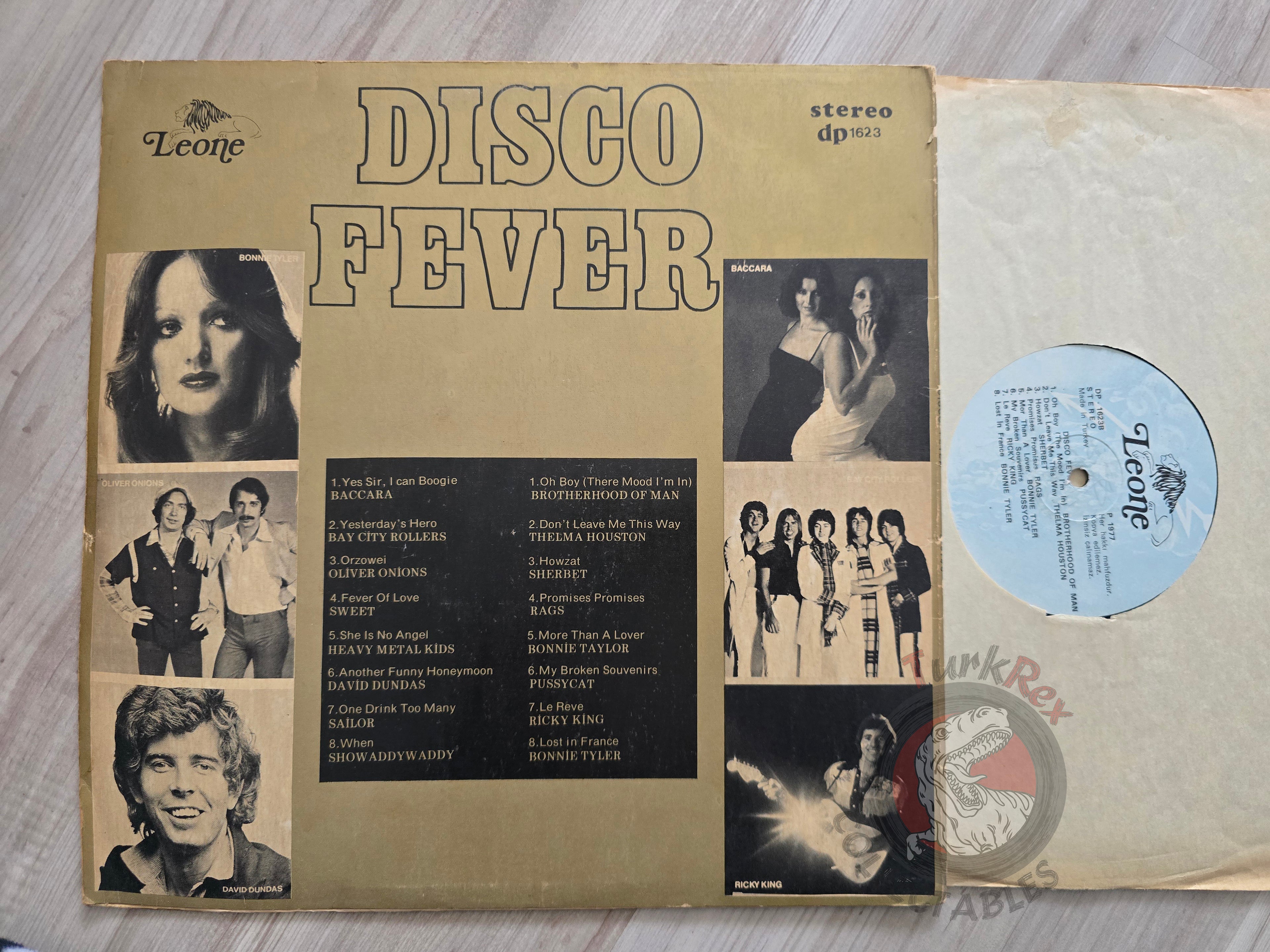 Various – Disco Fever Turkish Pressing Vinyl Turkey Edition The Sweet