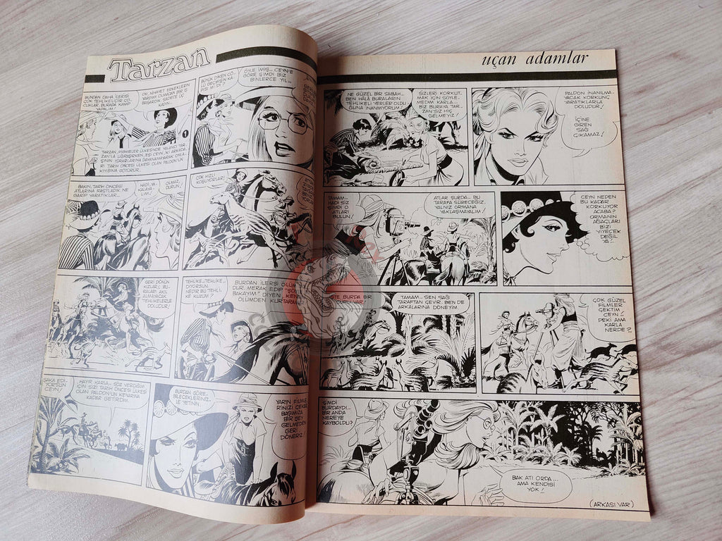 Doğan Kardeş 1971 Magazine #38 Turkish Comic Turkey William Tell Gulliver's Travels