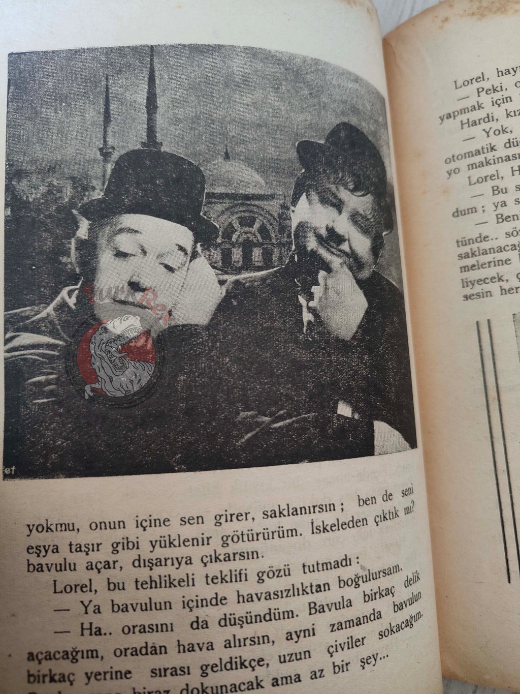 Laurel & Hardy in Istanbul 1939 1st Turkish Book Turkey