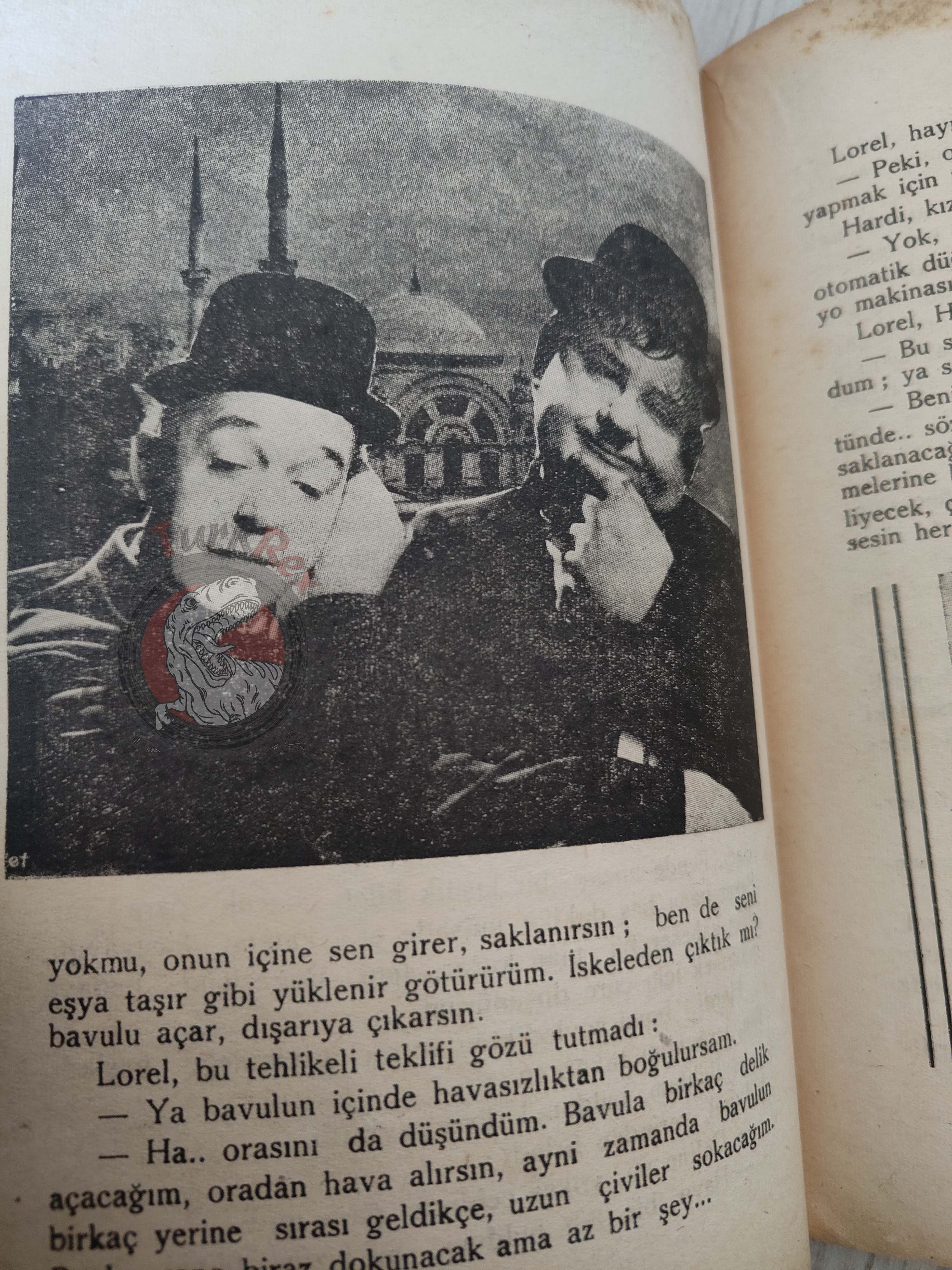 Laurel & Hardy in Istanbul 1939 1st Turkish Book Turkey