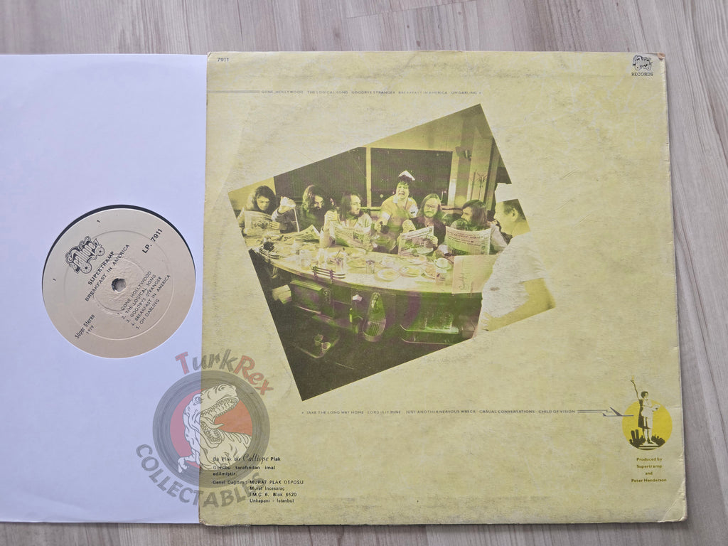 Supertramp – Breakfast In America Turkish Pressing Vinyl Turkey Edition
