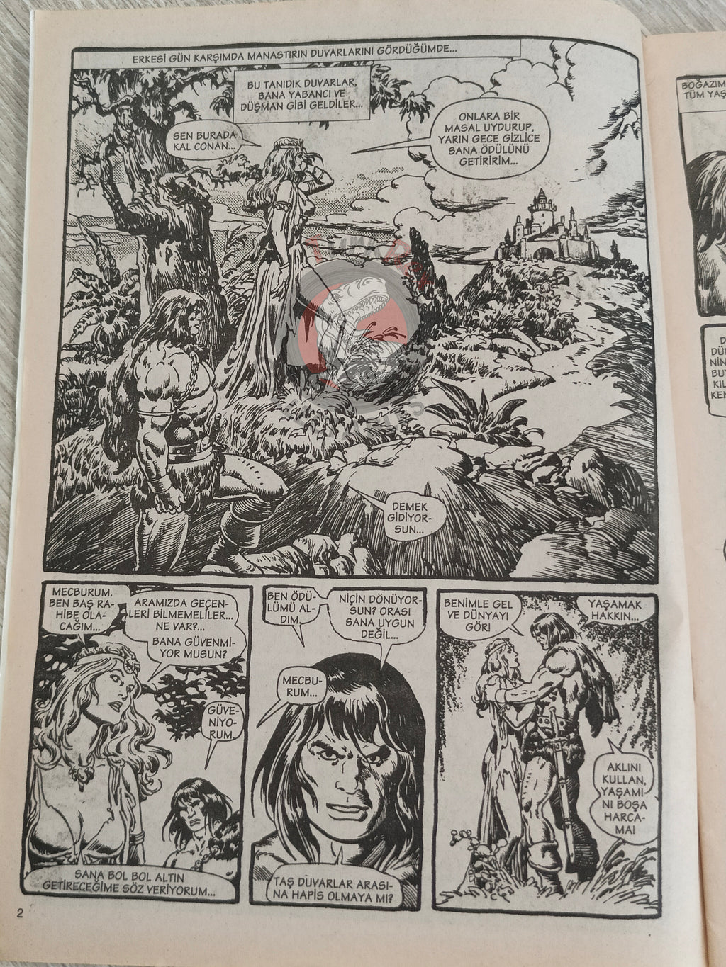 Conan #17 The Savage Sword of Conan #28 Turkish Comic Turkey