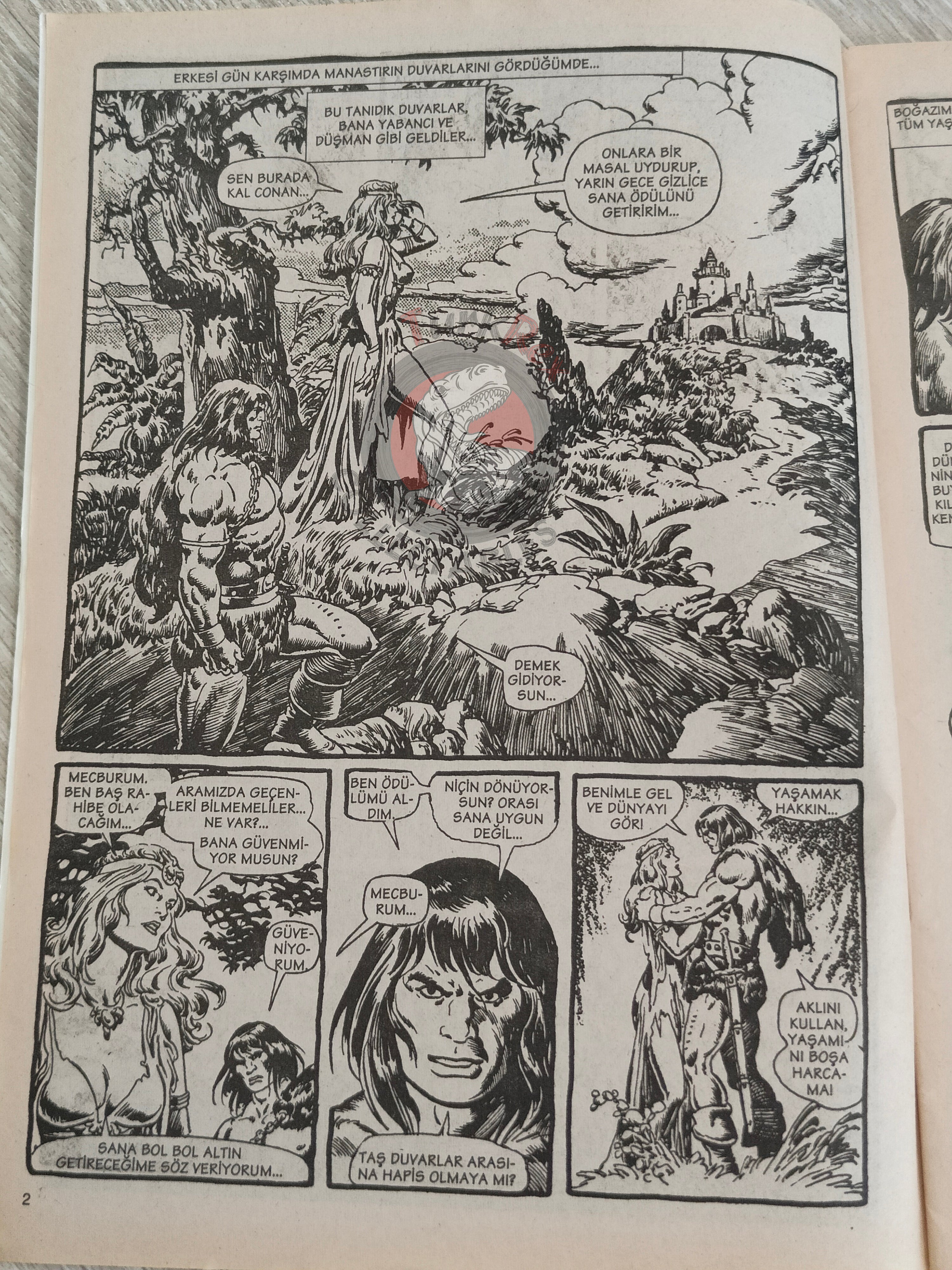 Conan #17 The Savage Sword of Conan #28 Turkish Comic Turkey