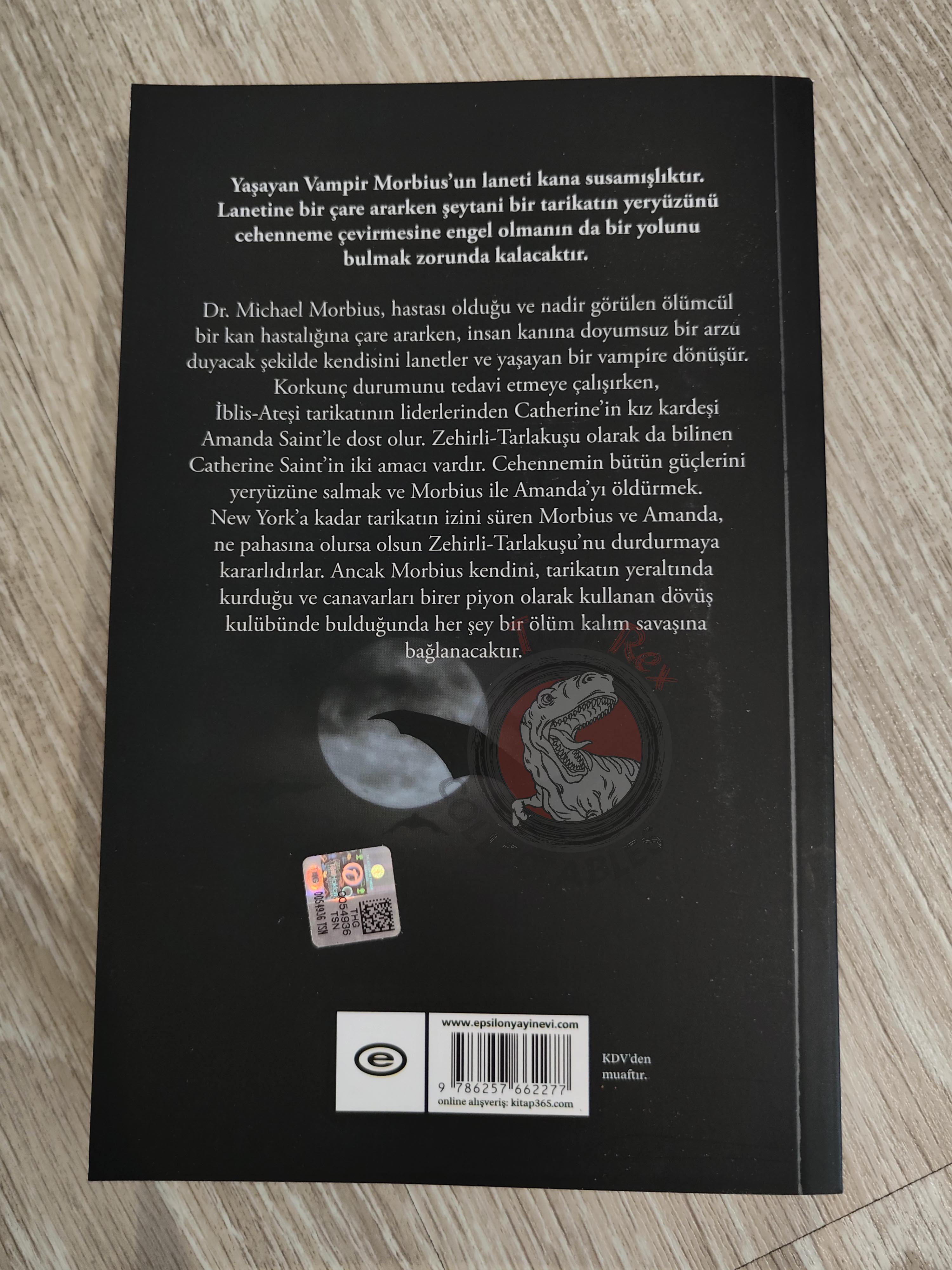 Brendan Deneen – Morbius: The Living Vampire – Blood Ties 2022 Turkish Book Turkey