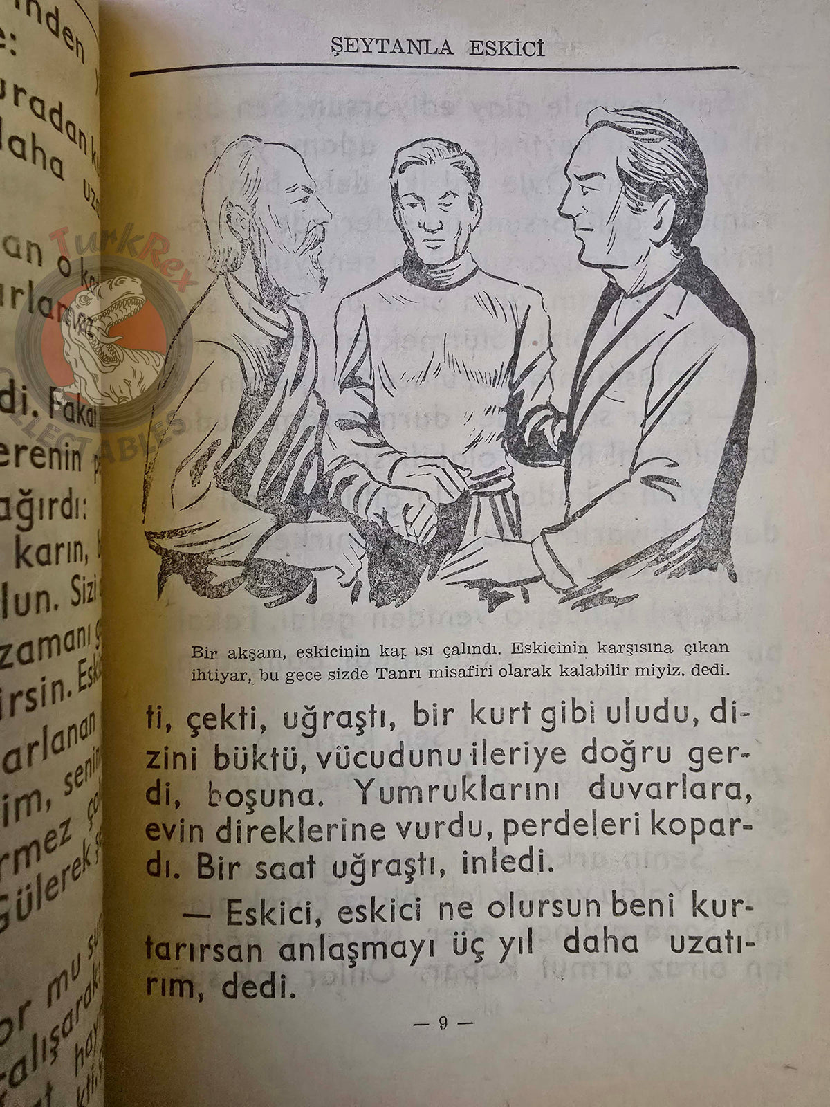 Brothers Grimm – Der Grabhügel 1950s Turkish Book Turkey Illustrated