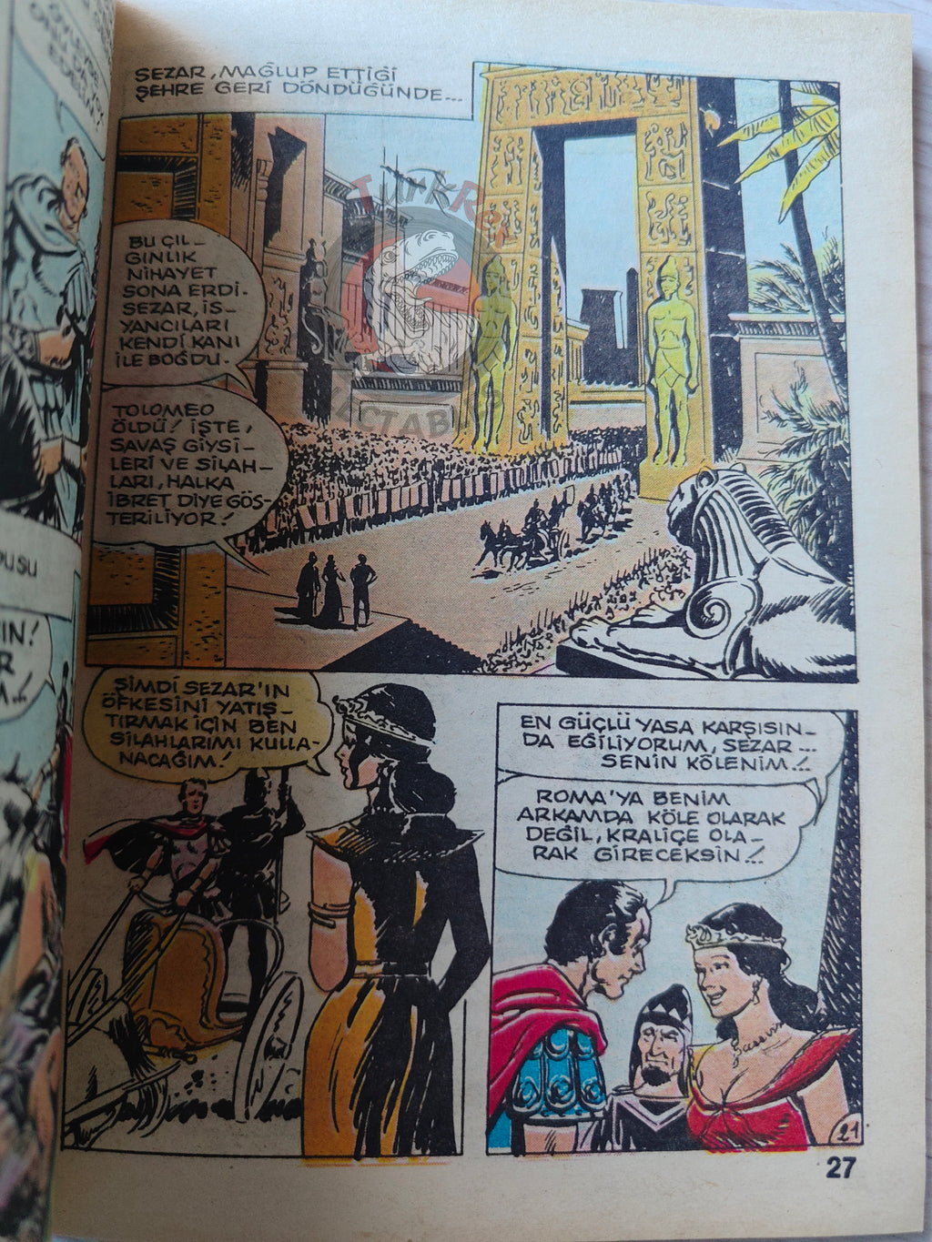 Cleopatra  – William Shakespeare Turkish Comic Turkey Classics Illustrated