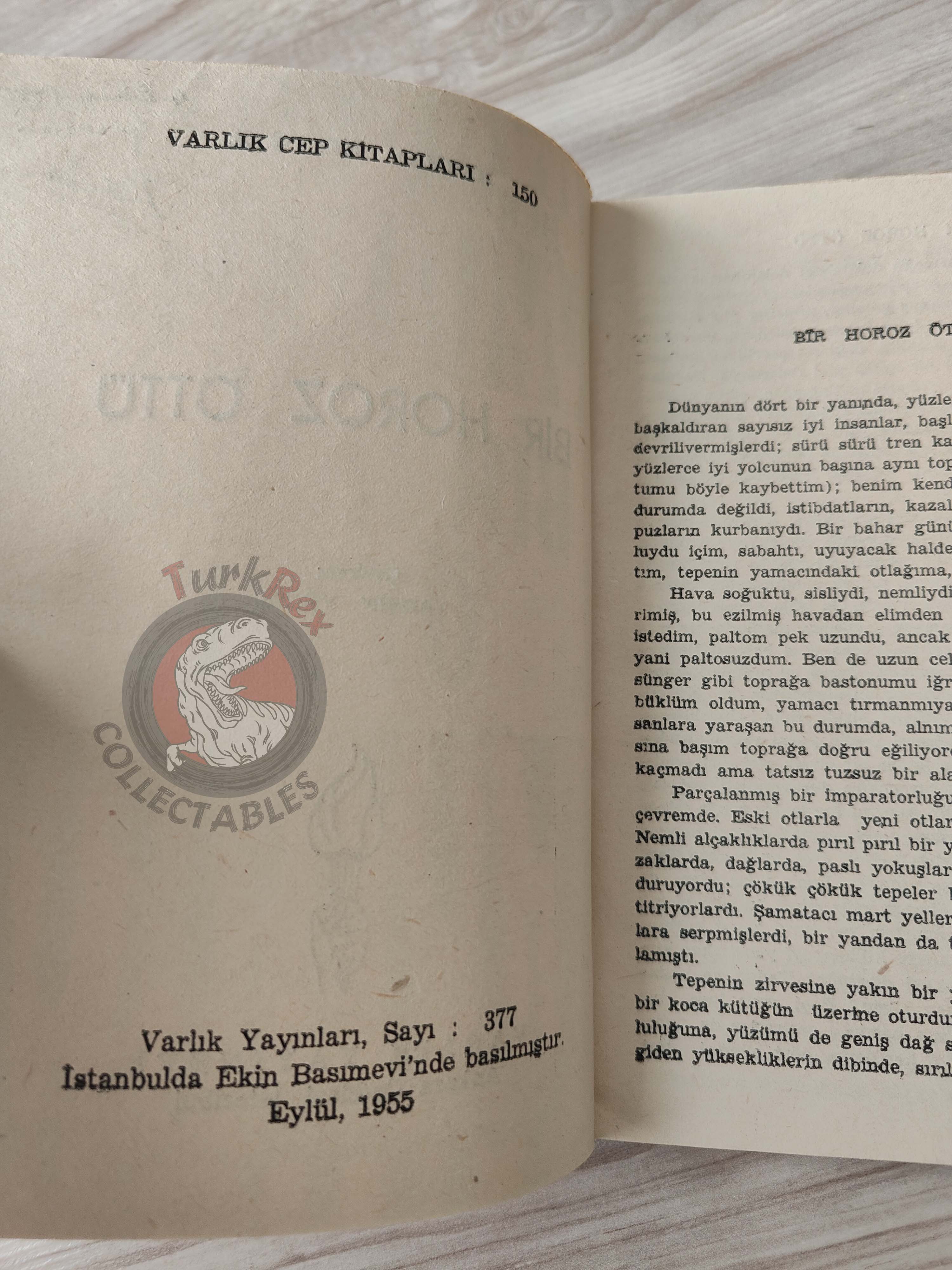 Herman Melville – Cock-A-Doodle-Doo! 1955 1st Turkish Book Turkey