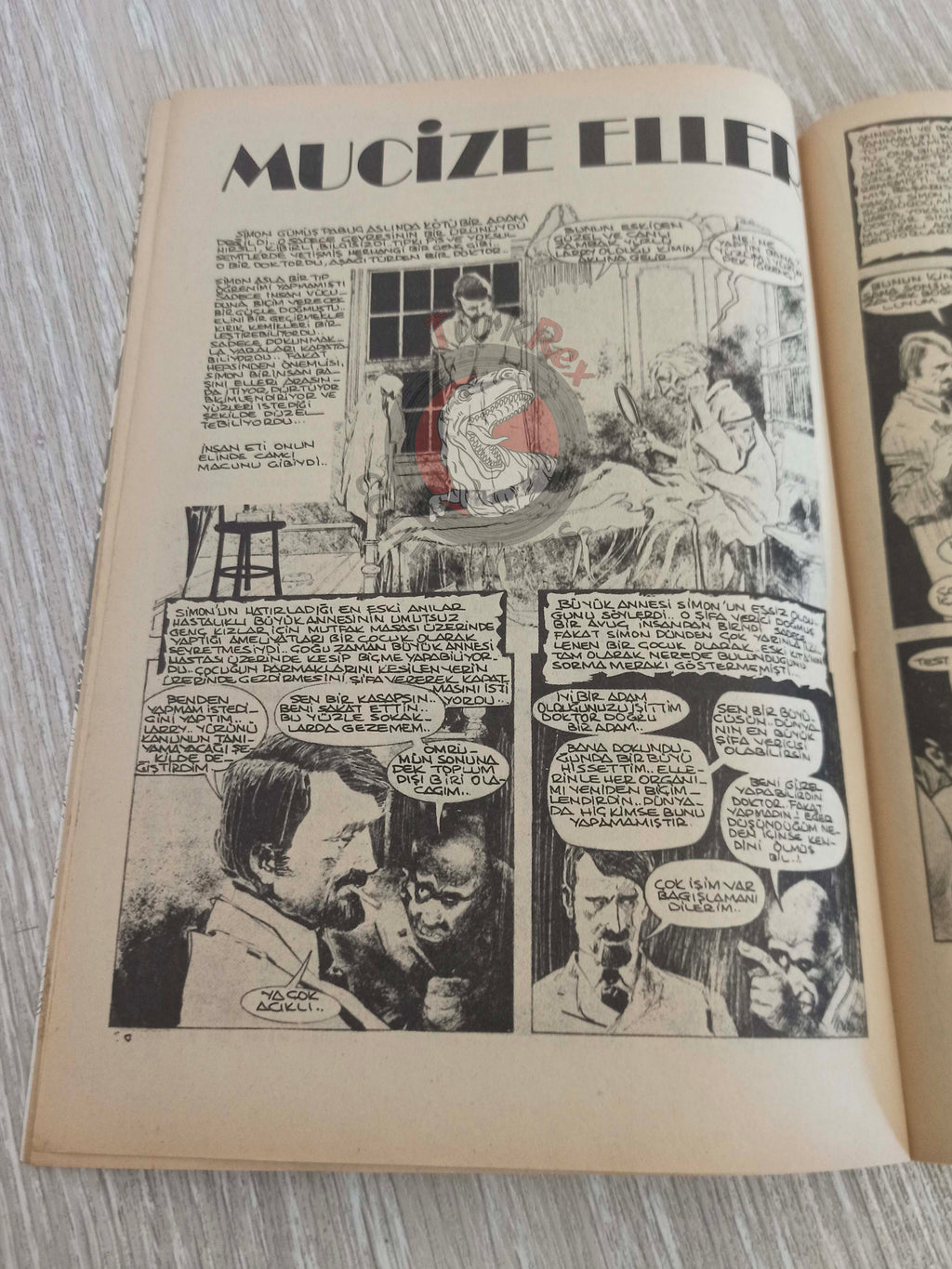 Vampirella #12 1977 Turkish Comic Turkey Warren Publishing cover #30 #20 Morbius