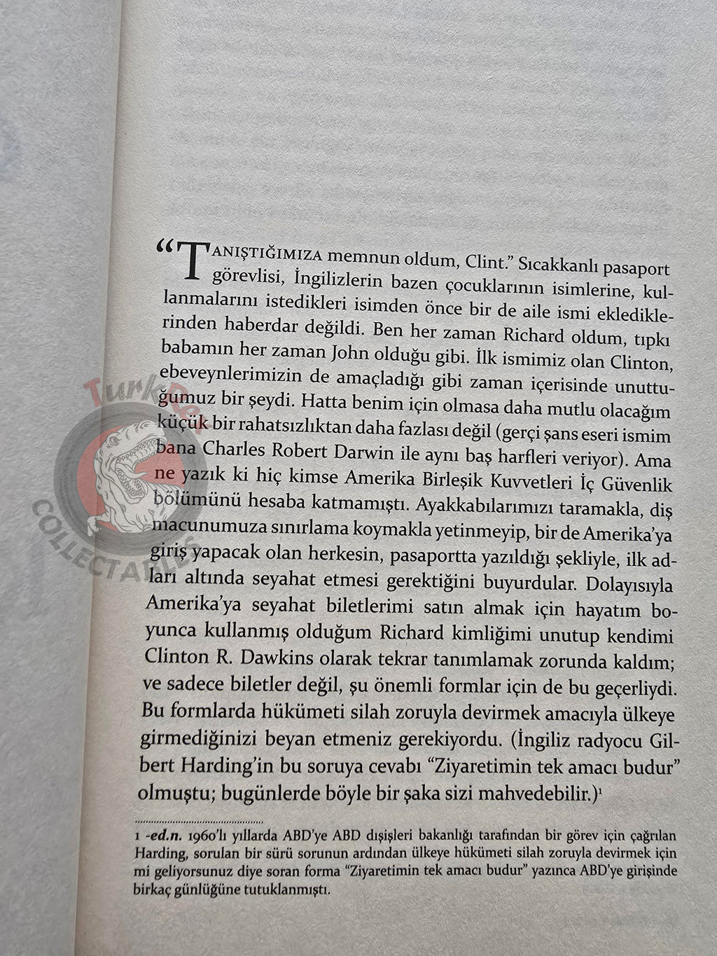 Richard Dawkins –  An Appetite For Wonder 2015 1st Turkish Book Turkey