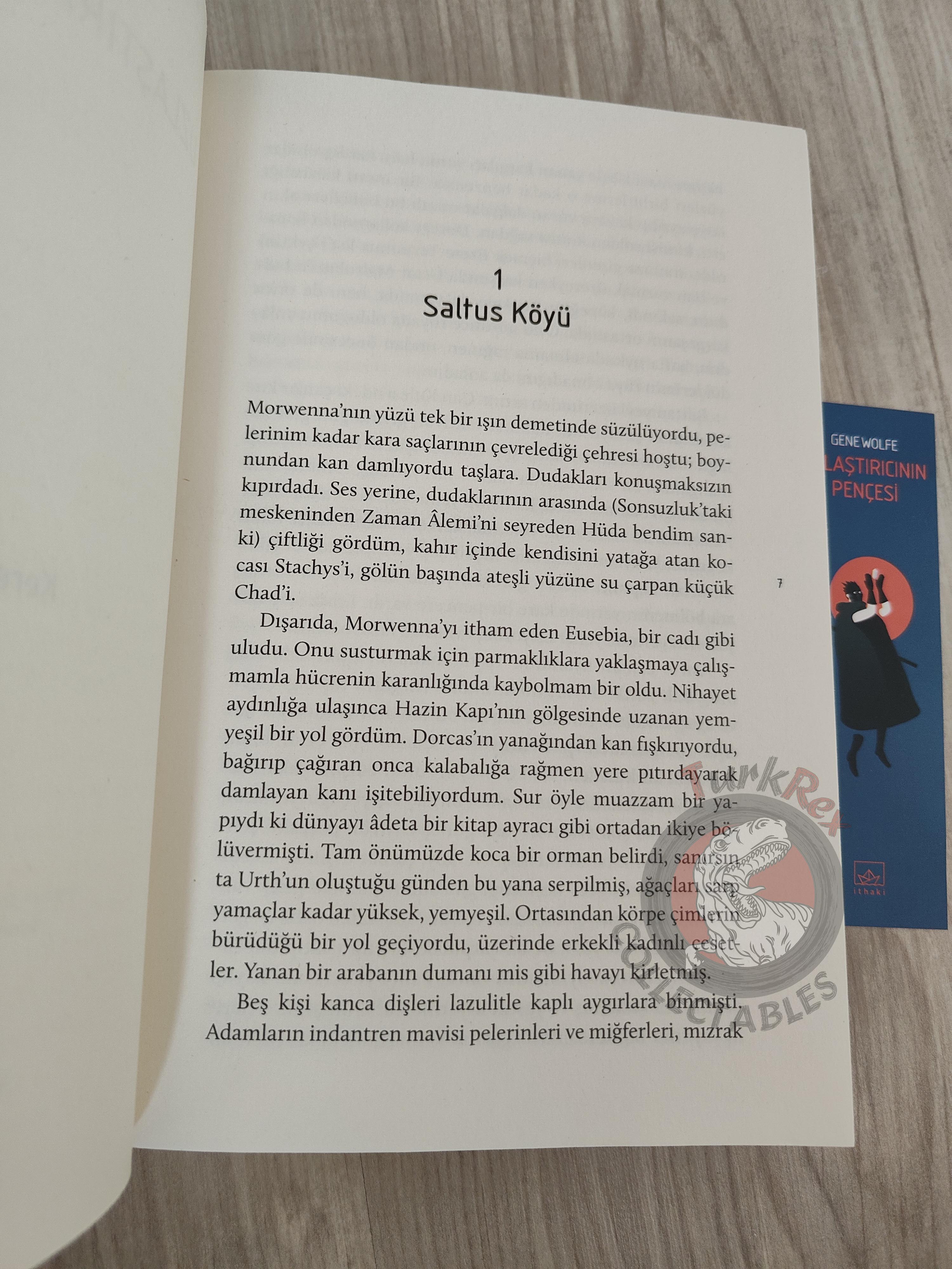 Gene Wolfe – The Claw of the Conciliator 2020 Turkish Book Turkey of the New Sun