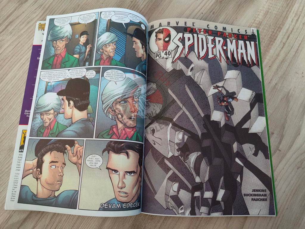 Spider-Man #11 2003 Turkish Comic Turkey The Amazing #40 Peter Parker #40