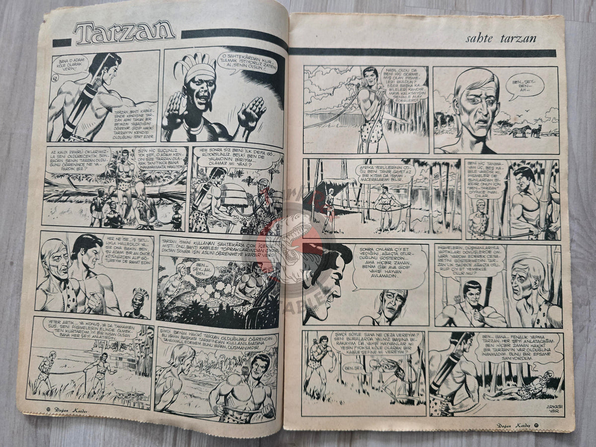 Doğan Kardeş 1971 Magazine #34 Turkish Comic Turkey William Tell Alice In Wonderland