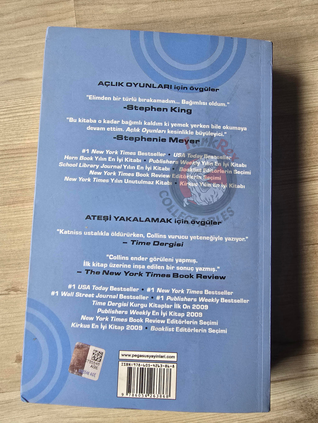 Suzanne Collins – Mockingjay 2013 Turkish Book Turkey The Hunger Games