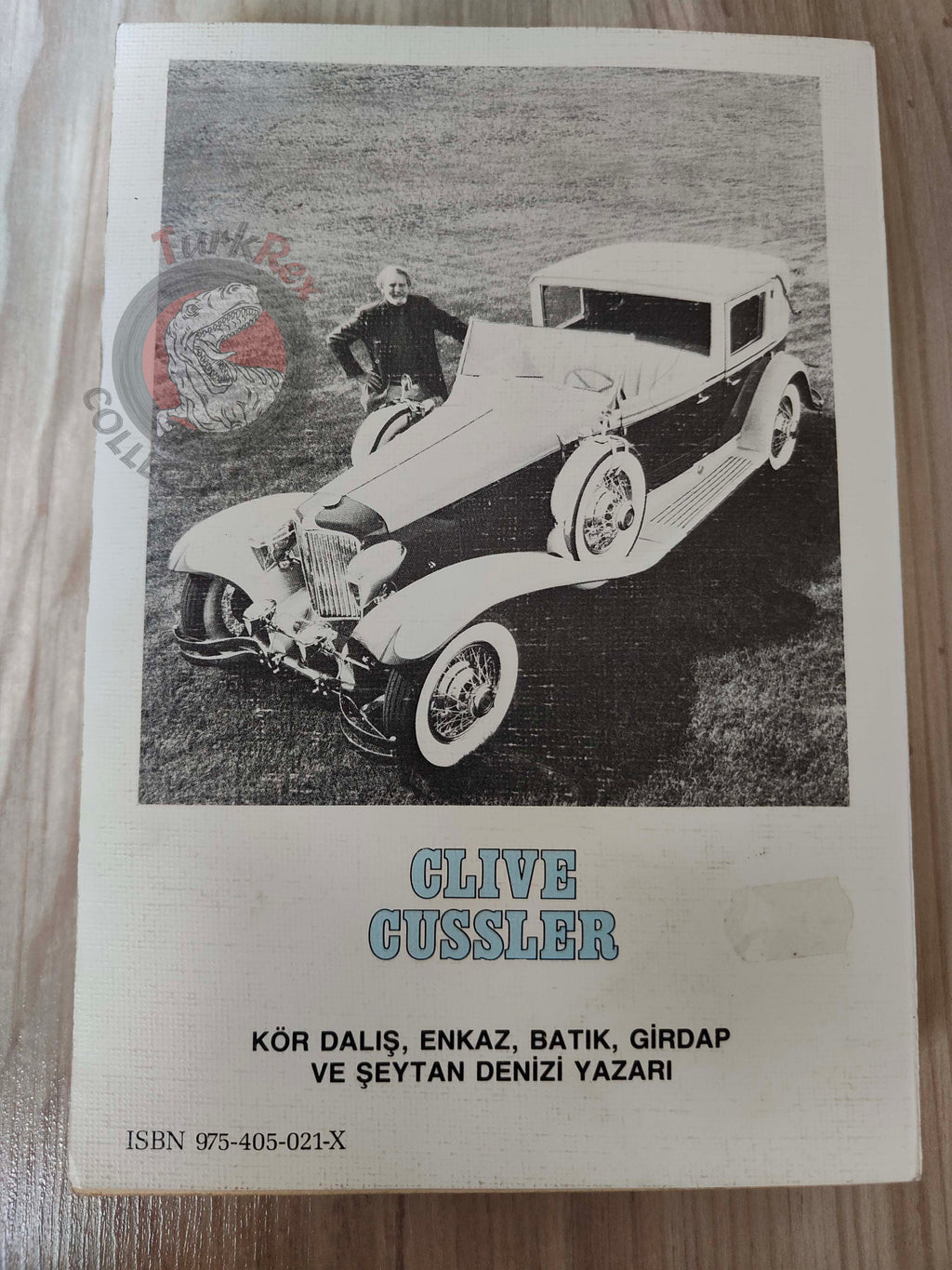 Clive Cussler – Treasure 1988 1st Turkish Book Turkey